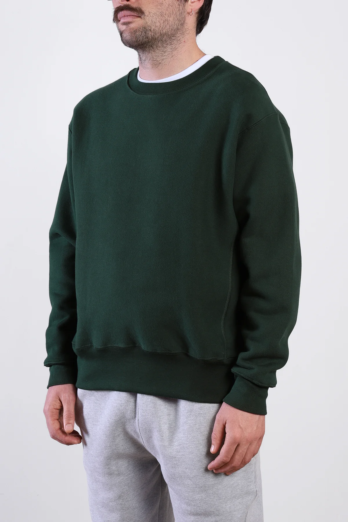 Power Goods - Super Weight Crewneck - Forest Green - Image 3