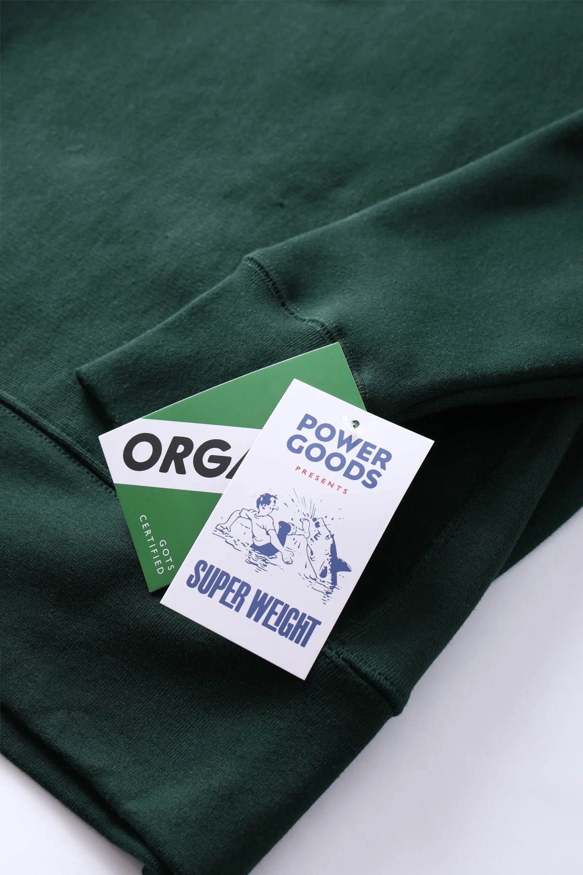 Power Goods - Super Weight Crewneck - Forest Green - Image 6
