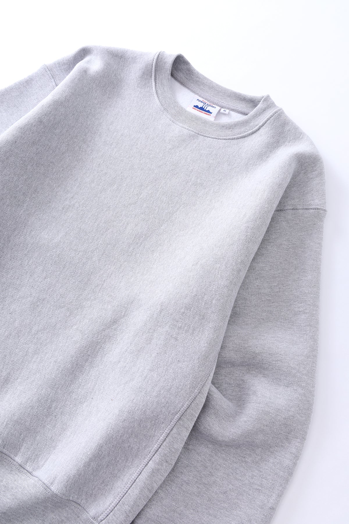 Power Goods - Super Weight Crewneck - Heather Grey - Image 4