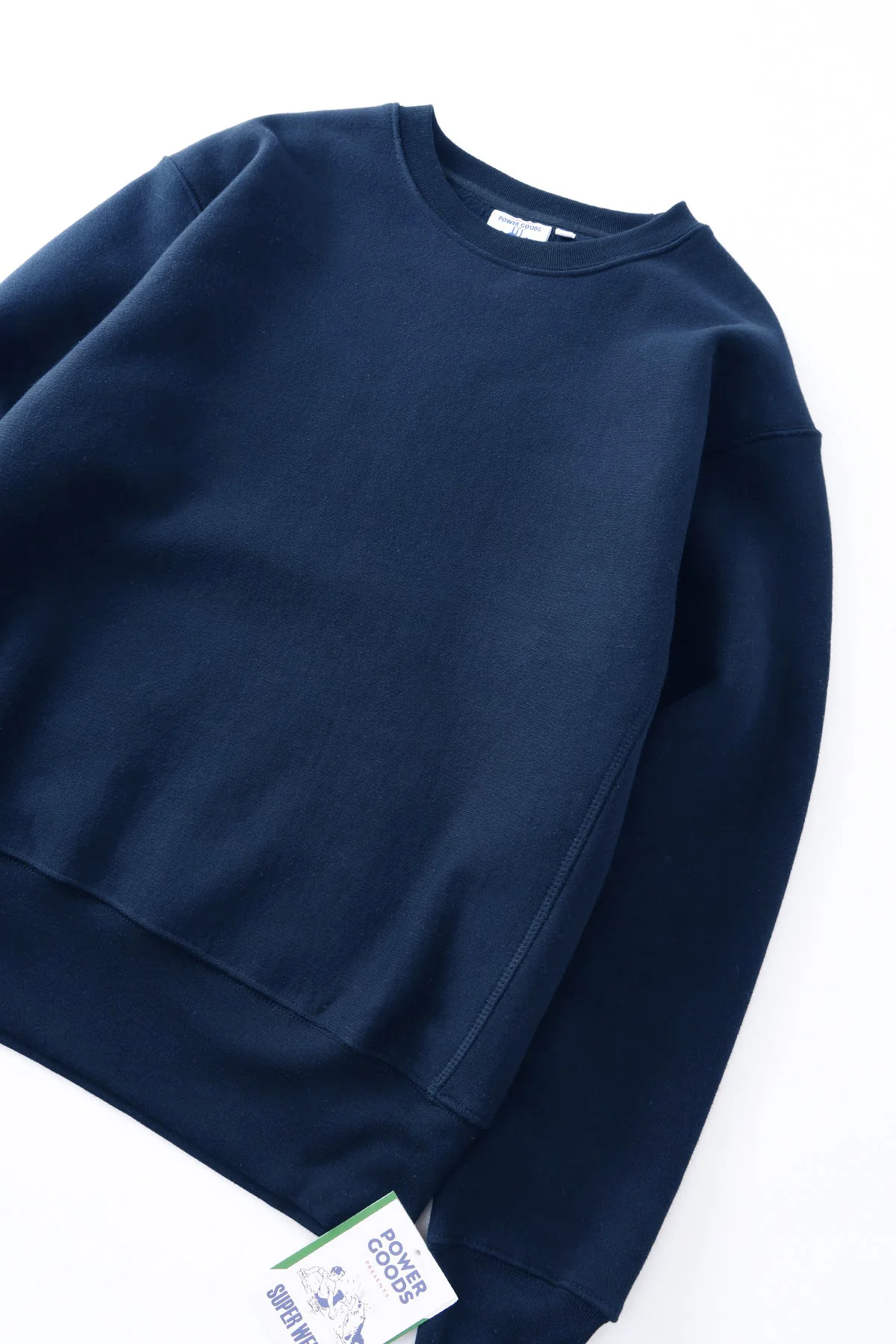 Power Goods - Super Weight Crewneck - Navy Blue - Image 2