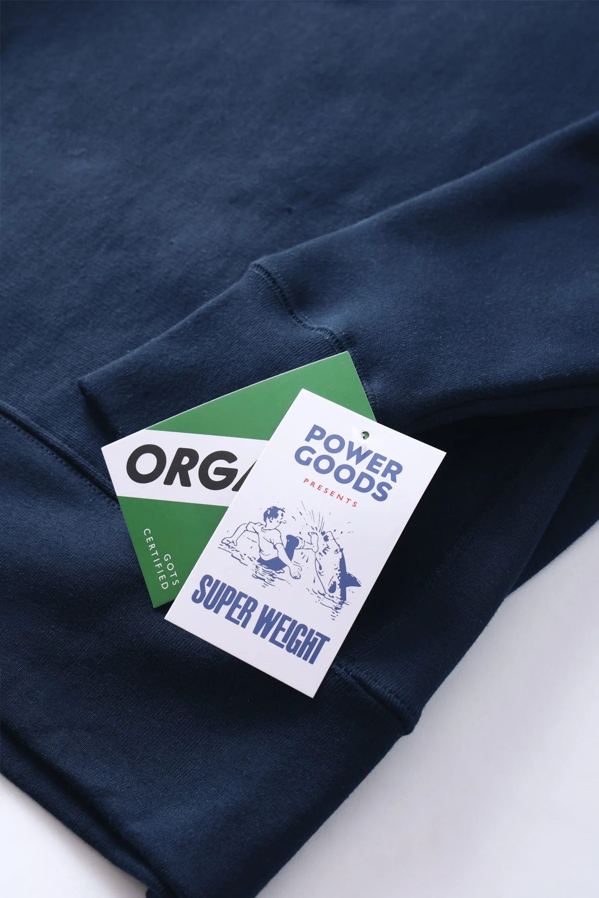 Power Goods - Super Weight Crewneck - Navy Blue - Image 6