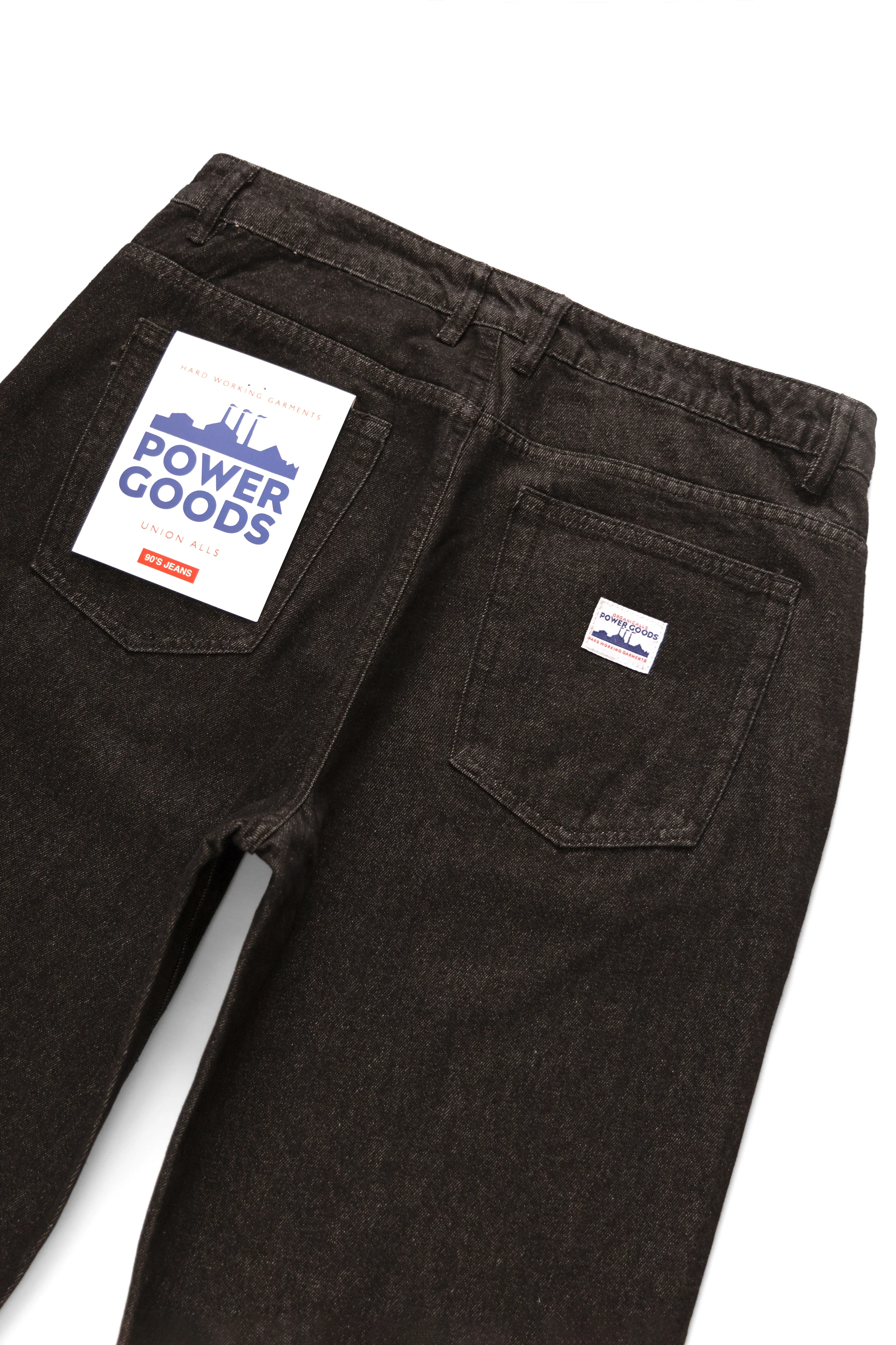 Power Goods - 90's Jeans - Washed Black - Image 5