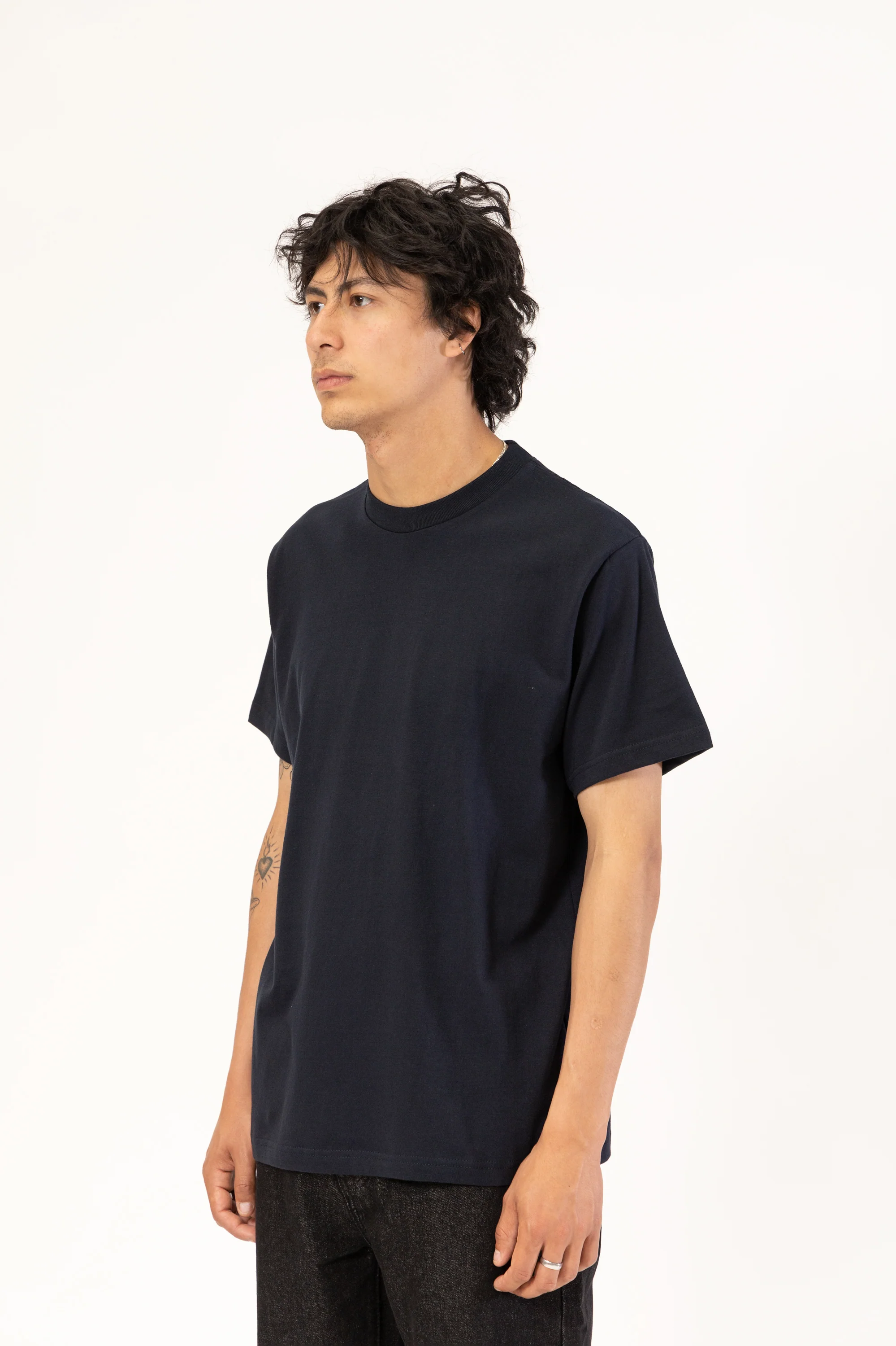 Power Goods - Everyday Tee - Navy Blue - Image 7
