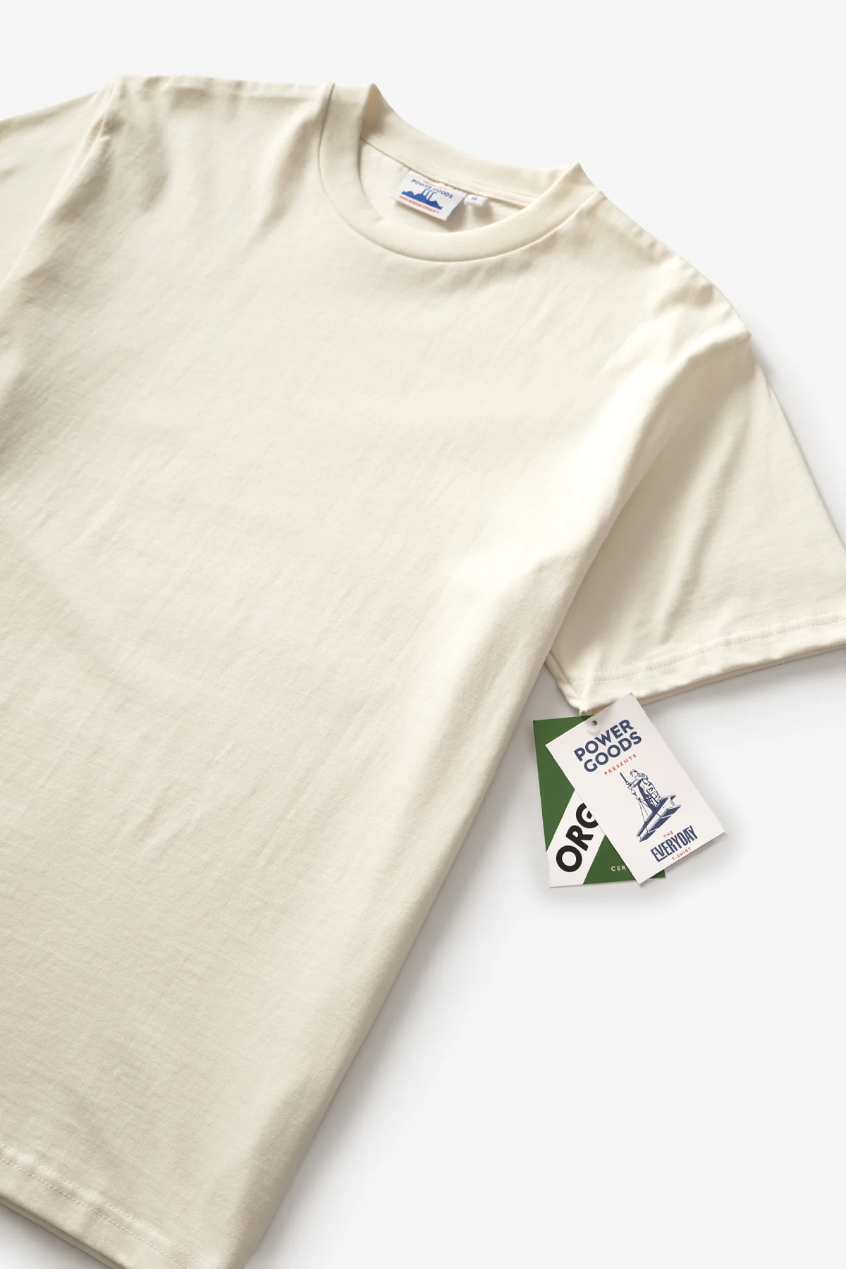 Power Goods - Everyday Tee - Vanilla - Image 2