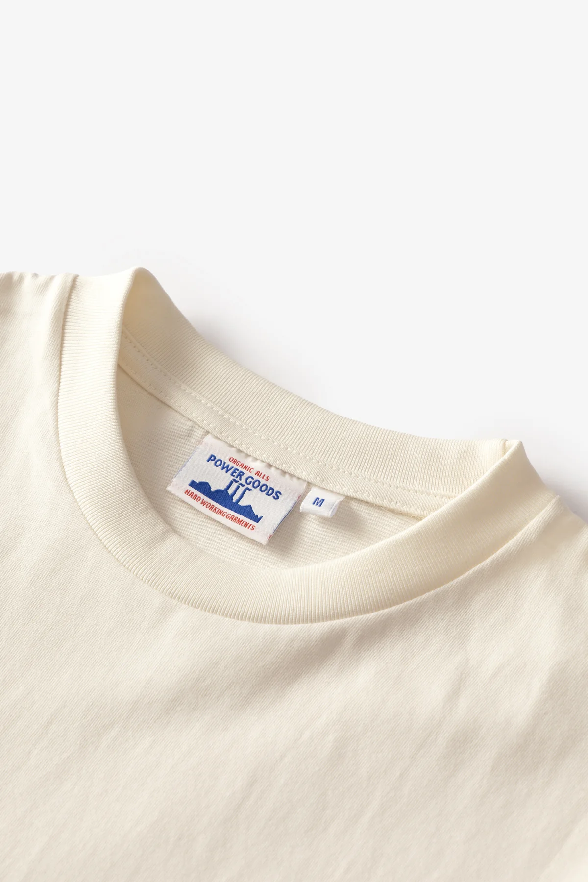 Power Goods - Everyday Tee - Vanilla - Image 4
