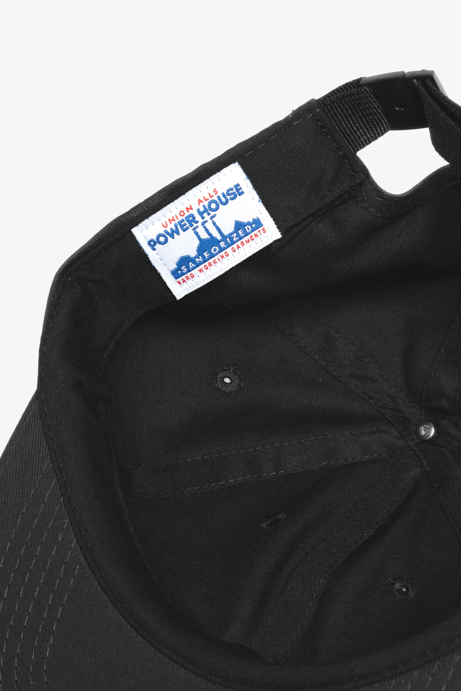 Power Goods - Perfect 6 Panel Cap - Black - Image 4
