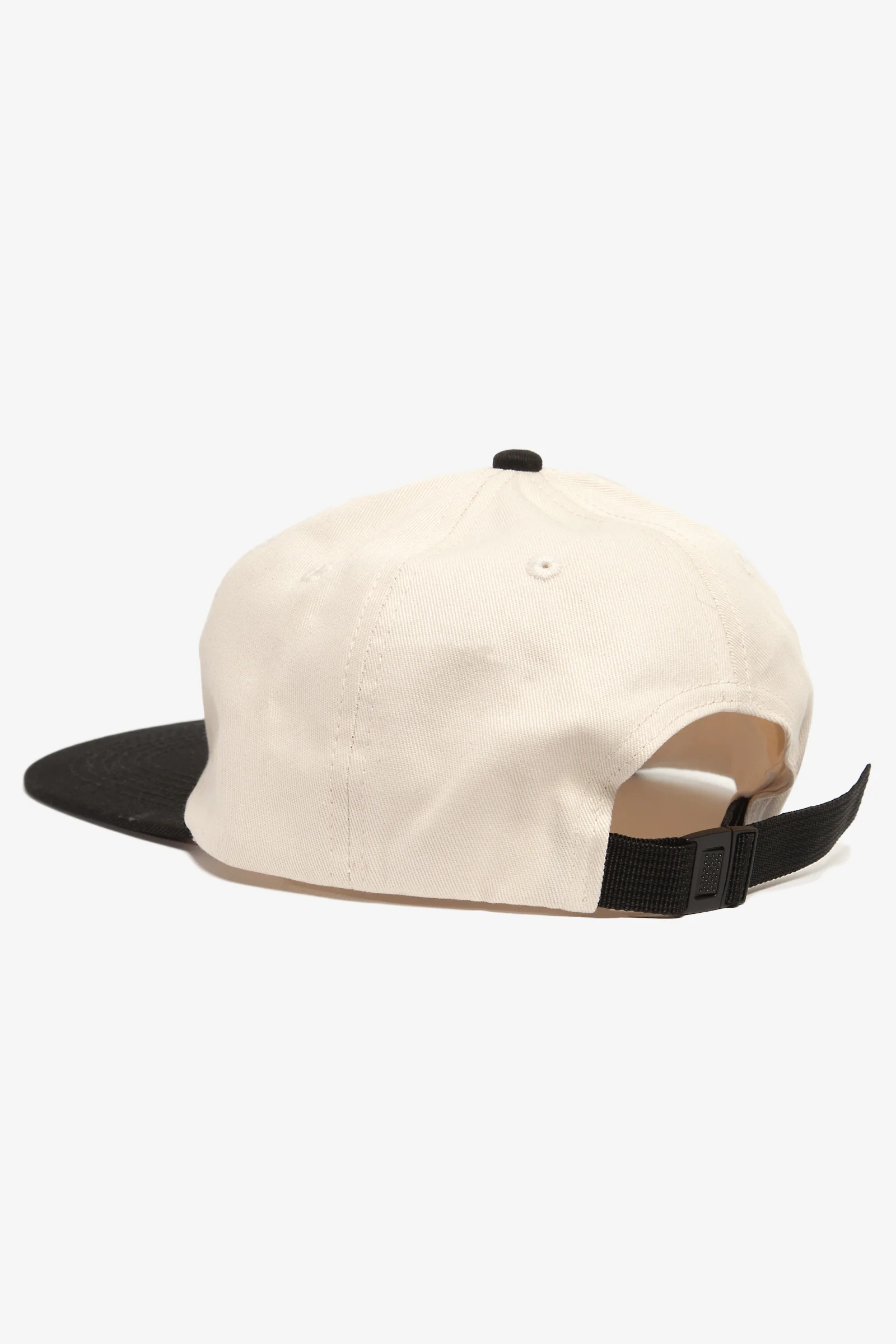 Power Goods - Perfect 6 Panel Cap - Natural/Black - Image 3