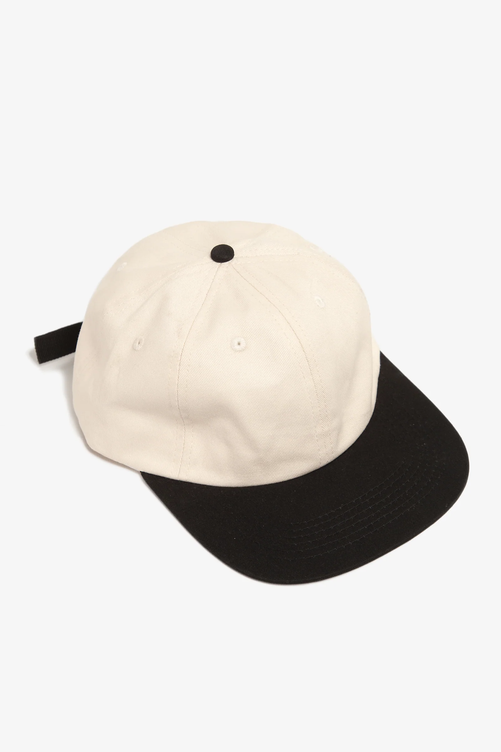 Power Goods - Perfect 6 Panel Cap - Natural/Black - Image 4