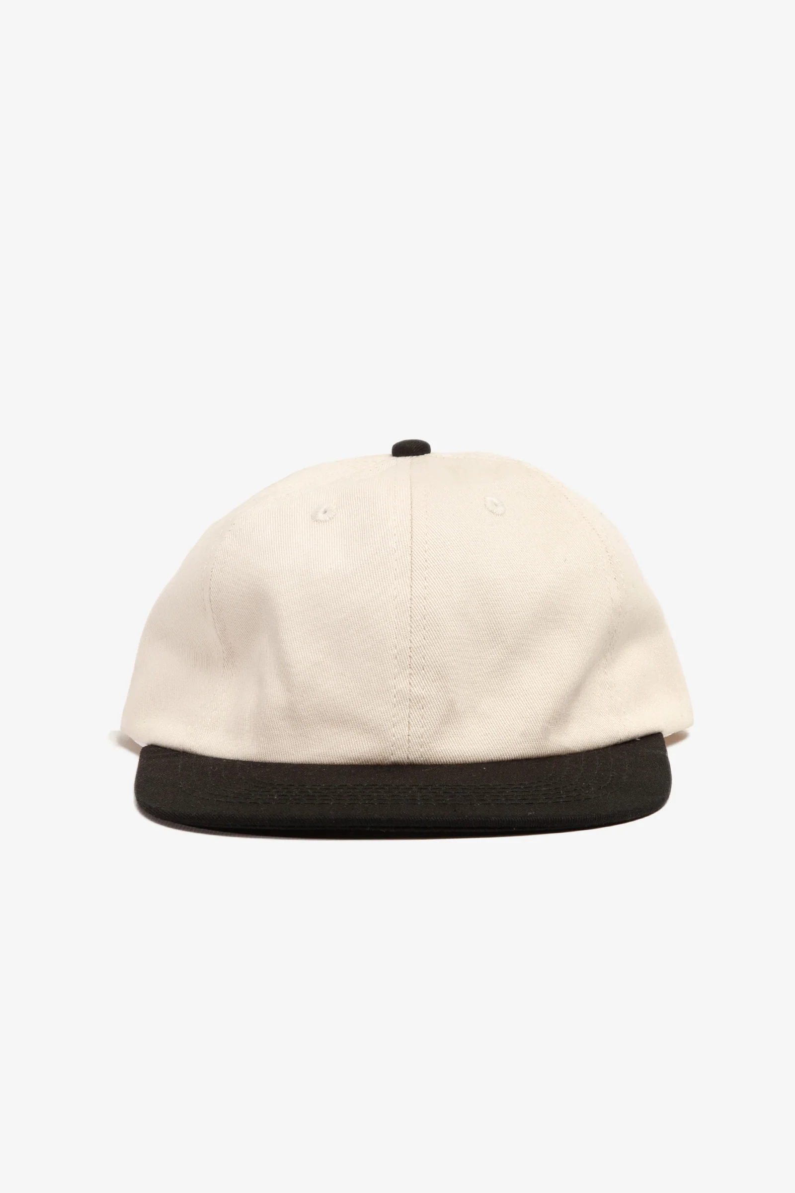 Power Goods - Perfect 6 Panel Cap - Natural/Black - Image 5