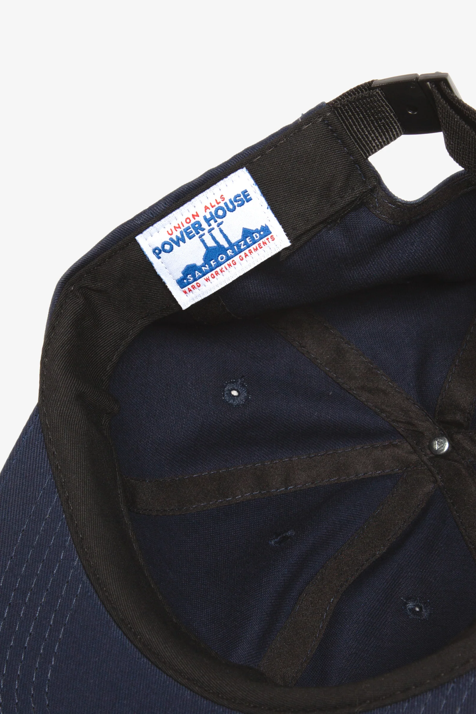 Power Goods - Perfect 6 Panel Cap - Navy Blue - Image 4