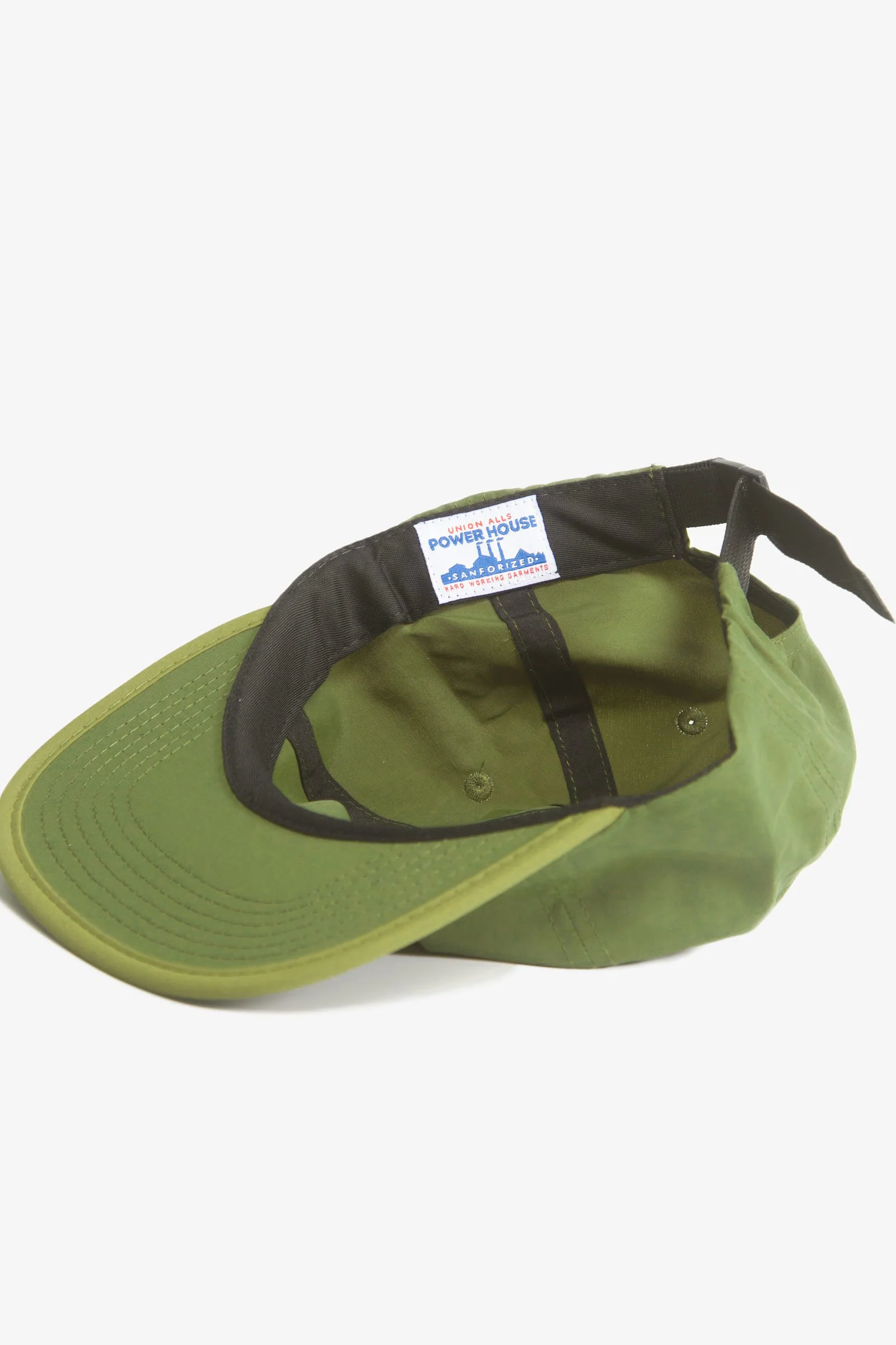Power Goods - Perfect Nylon 6 Panel Cap - Sage/Olive - Image 4