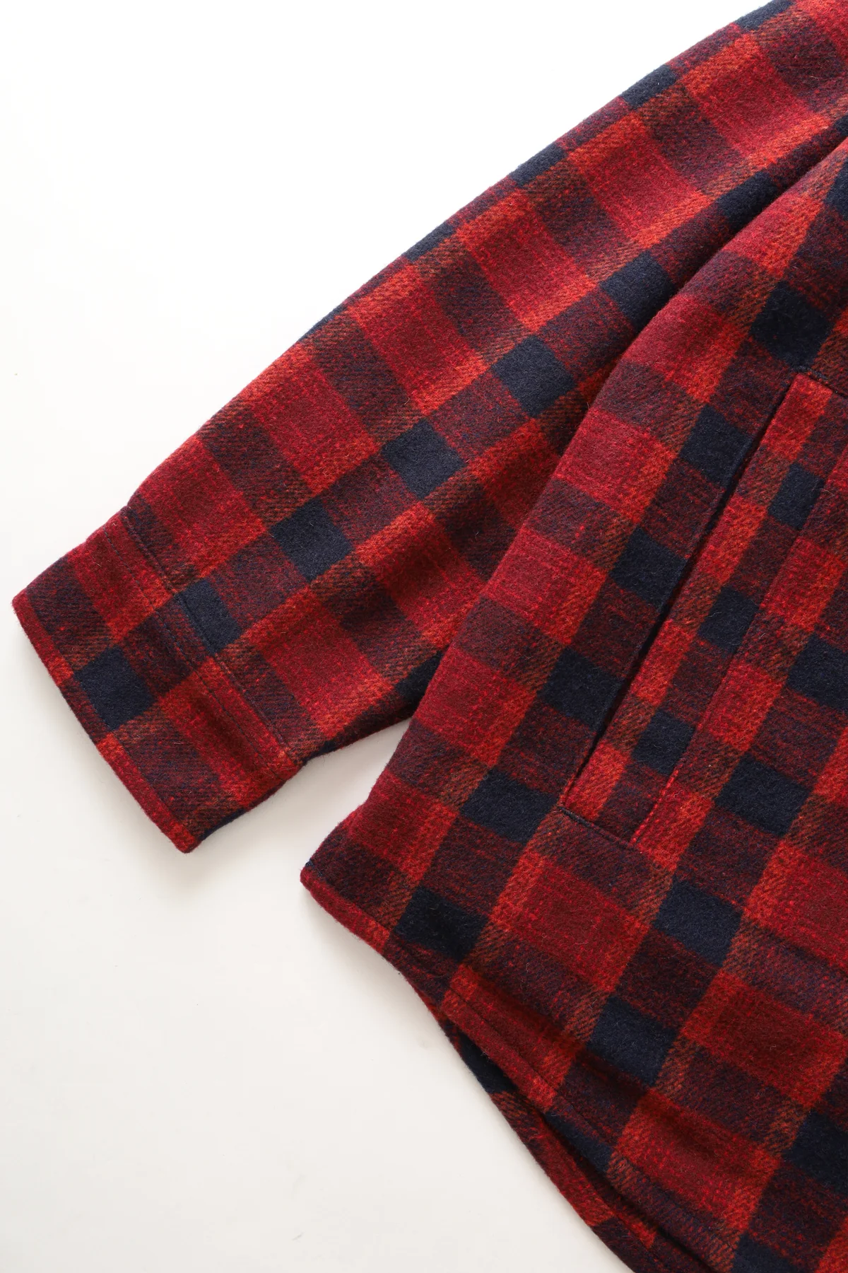 Pro Club - Flannel Work Shirt - Red/Navy - Image 6