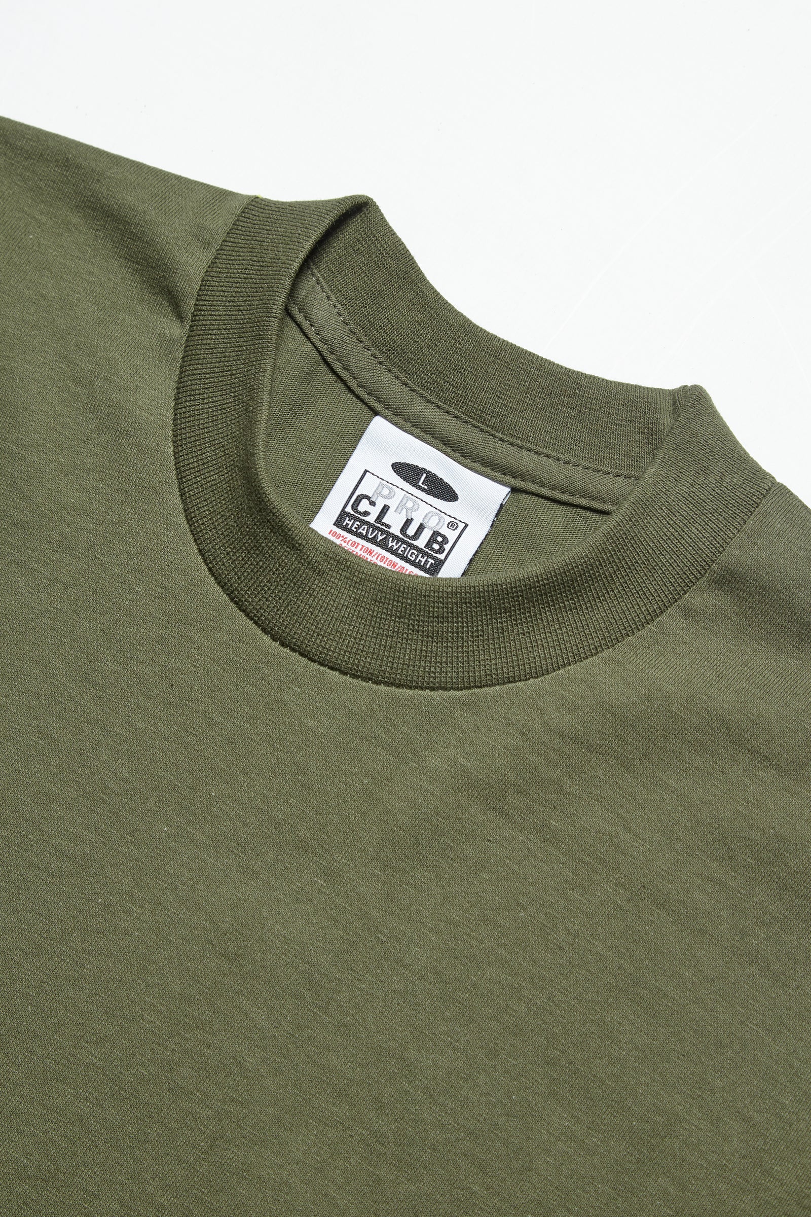 Pro Club - Heavyweight T-Shirt - Olive - Image 2