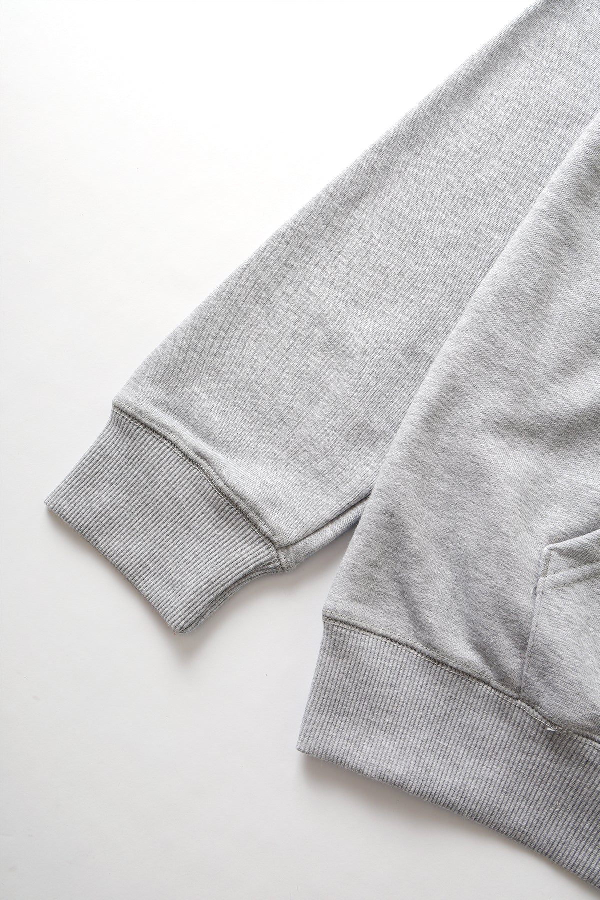 Pro Club - Hooded Pullover Sweatshirt - Heather Grey - Image 5