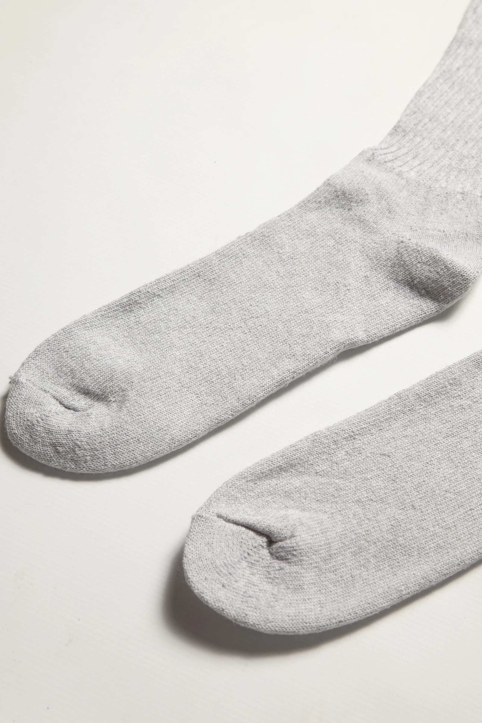 Railroad Sock - 6 Pack Crew Socks - Grey - Image 5