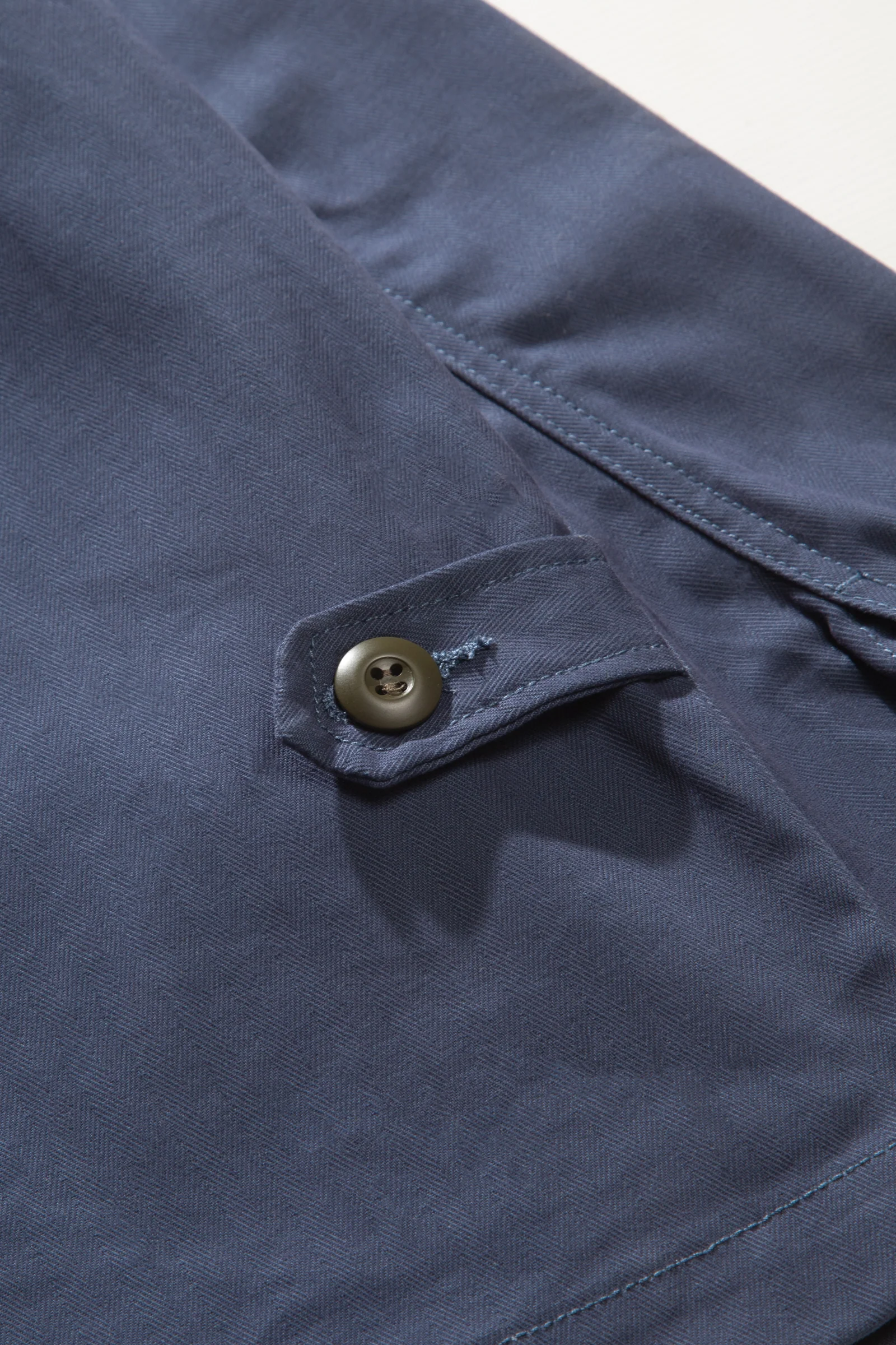 Red Ruggison - Twill Military Work Jacket - Navy - Image 7