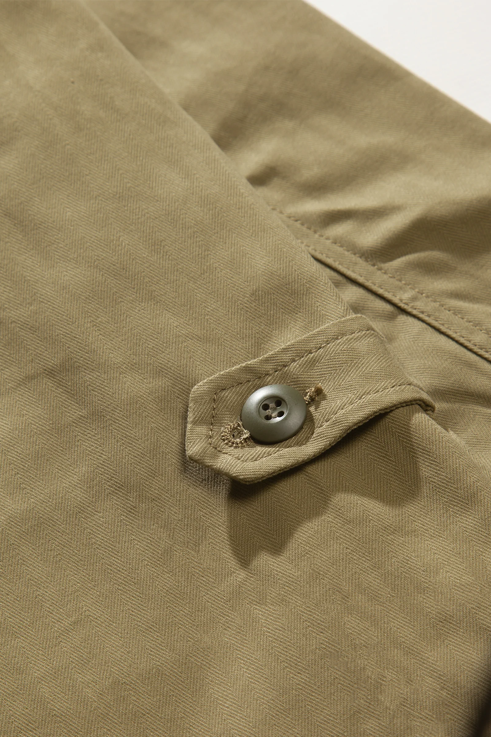 Red Ruggison - Twill Military Work Jacket - Olive - Image 7