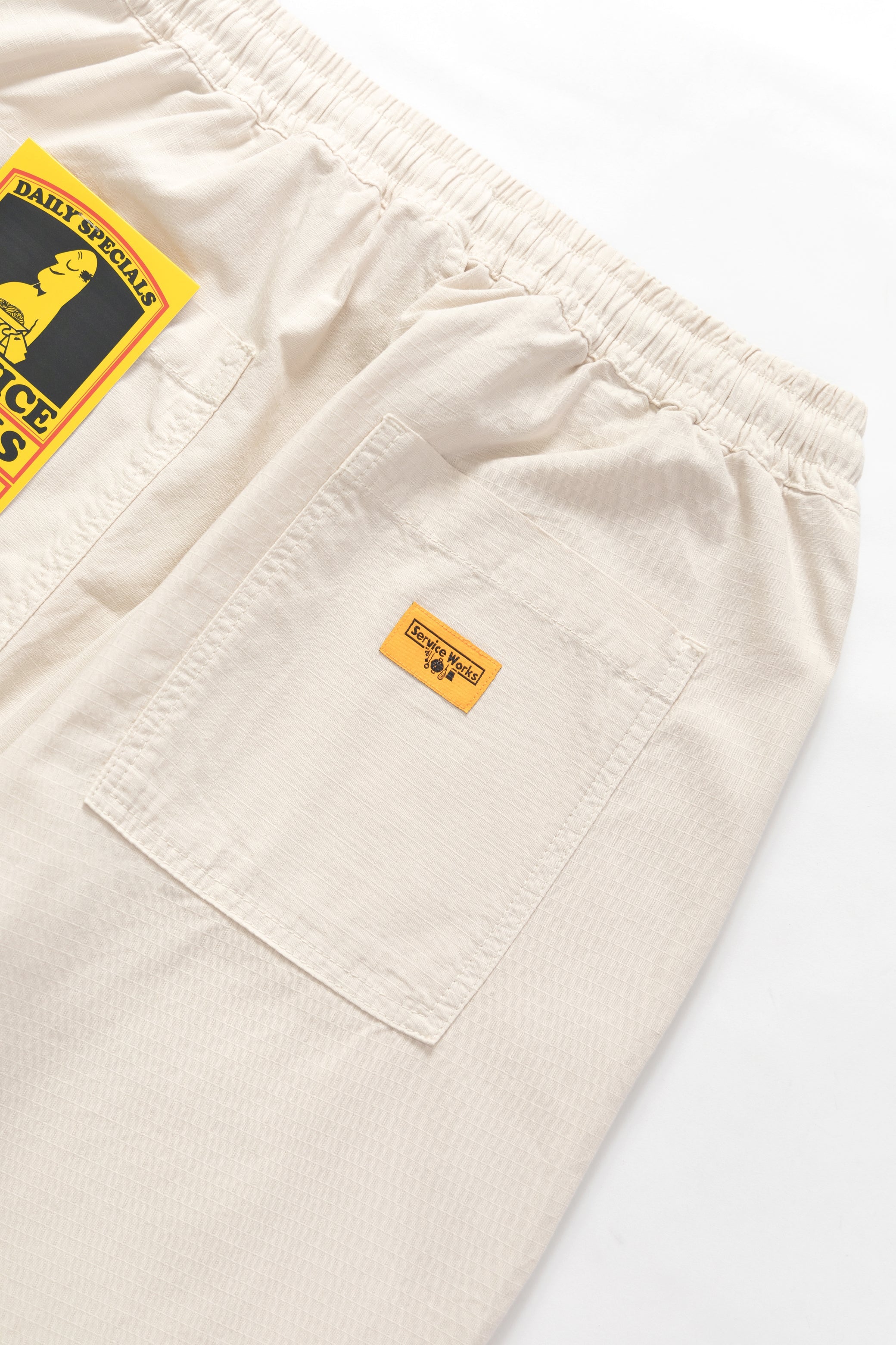 Service Works - Ripstop Chef Pants - Bone - Image 4