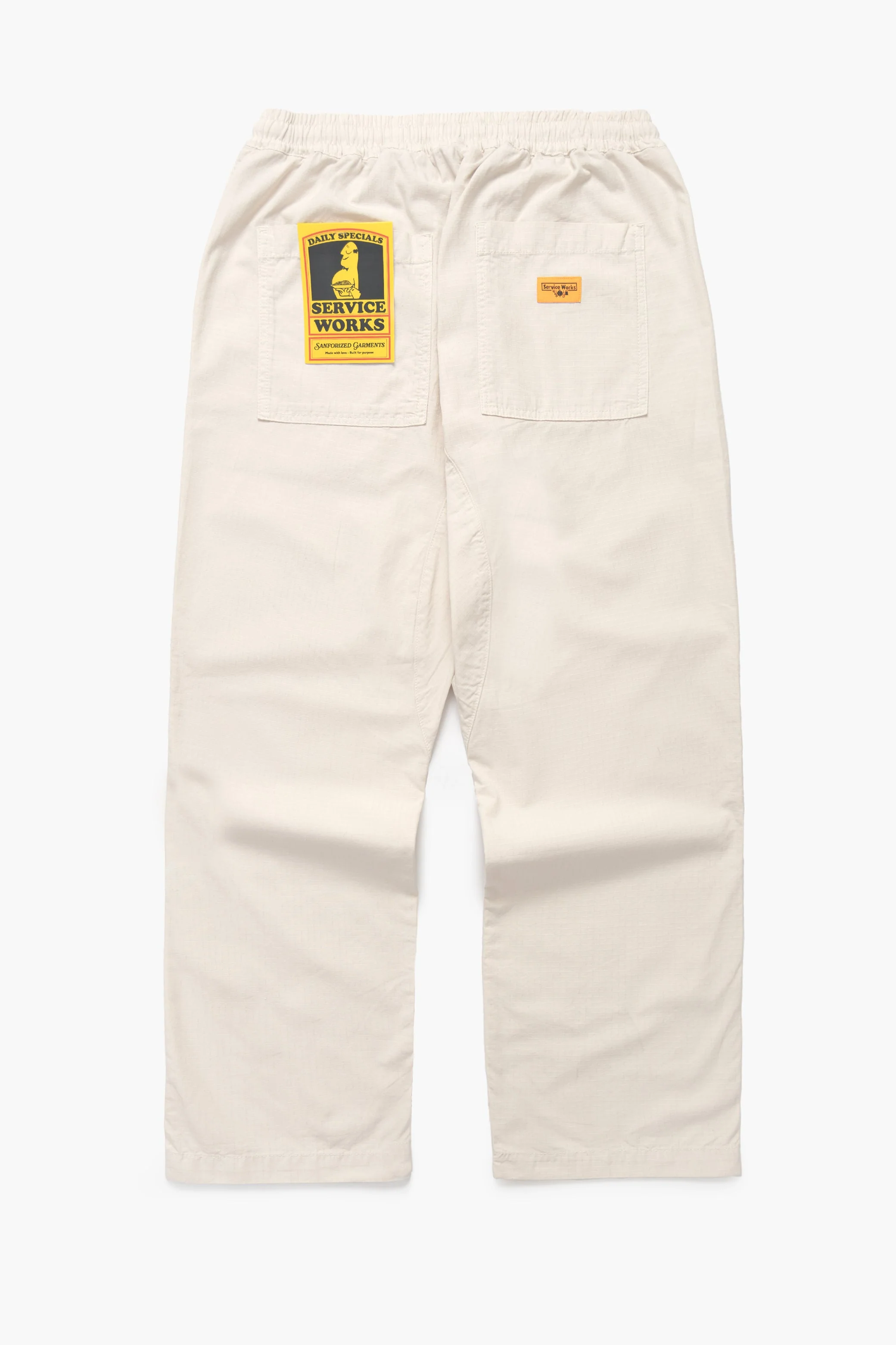 Service Works - Ripstop Chef Pants - Bone - Image 6