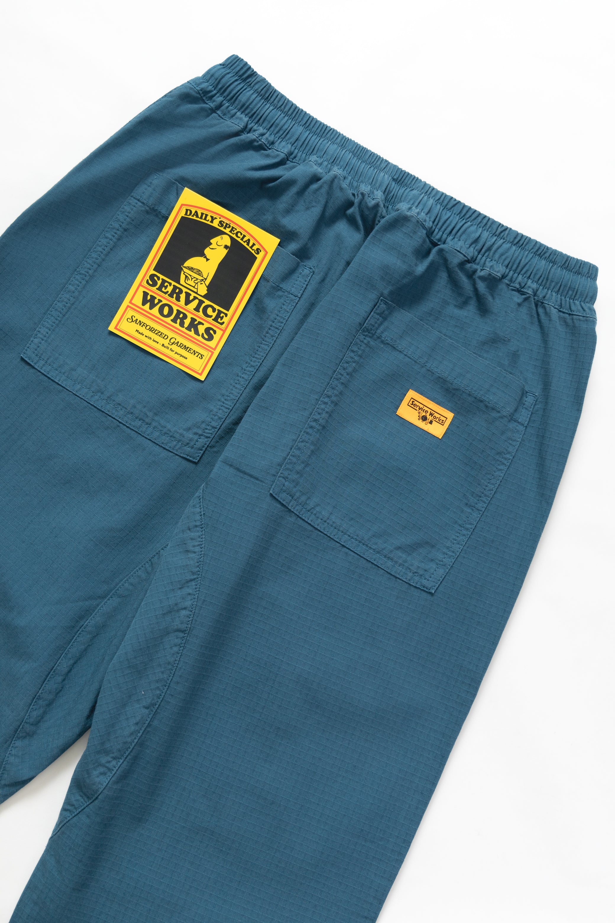 Service Works - Ripstop Chef Pants - Ocean - Image 5