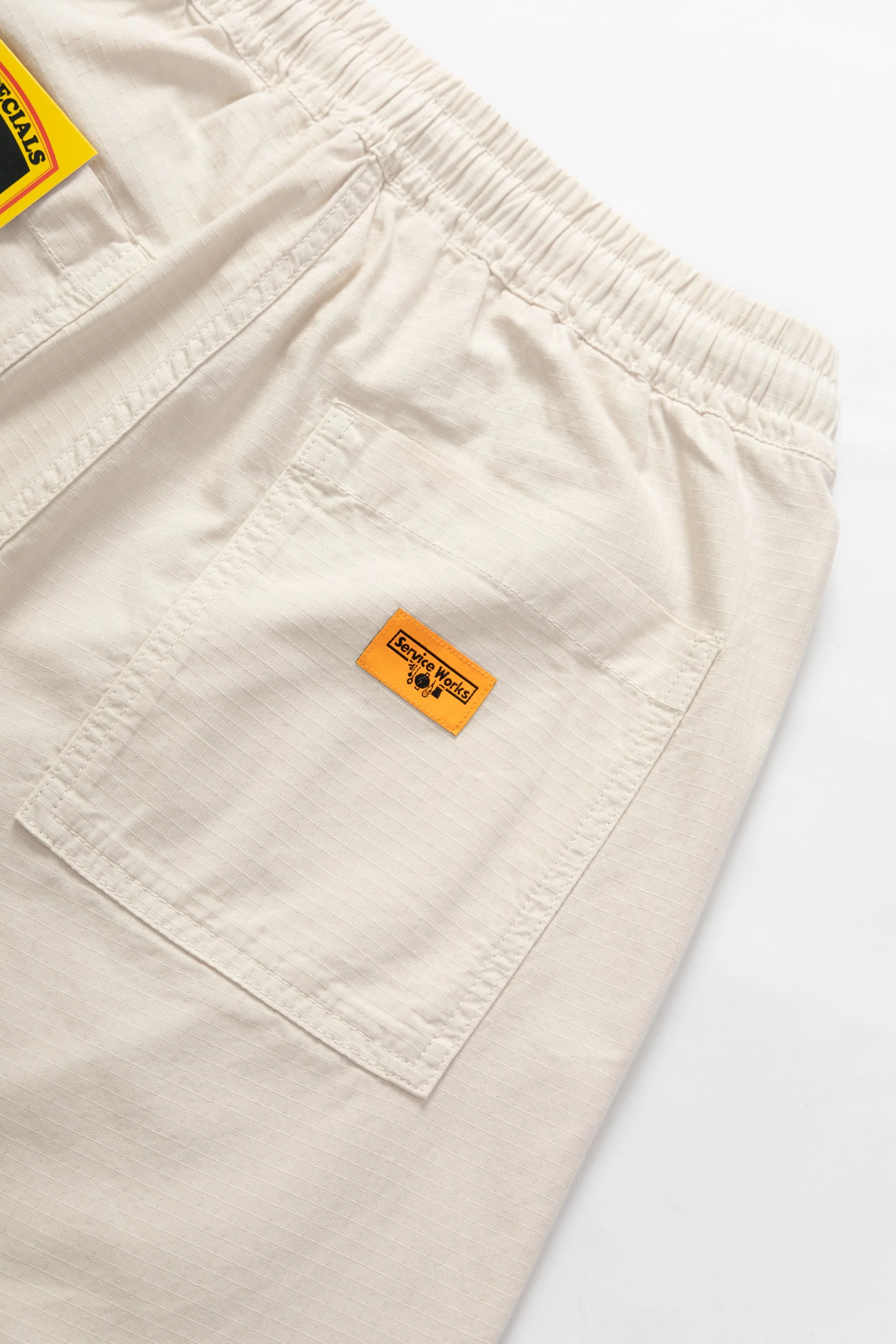 Service Works - Ripstop Chef Shorts - Bone - Image 5