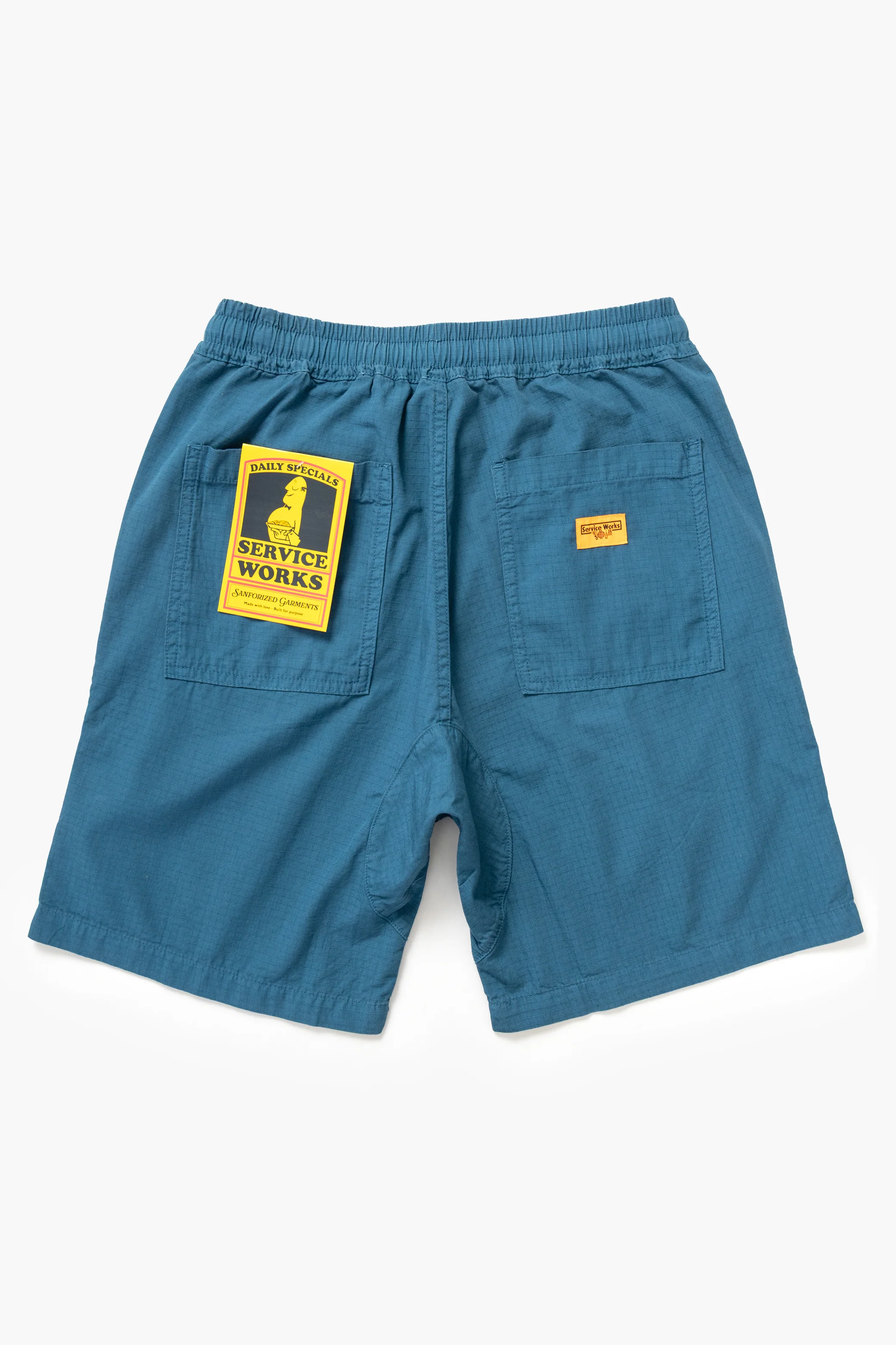 Service Works - Ripstop Chef Shorts - Ocean - Image 6