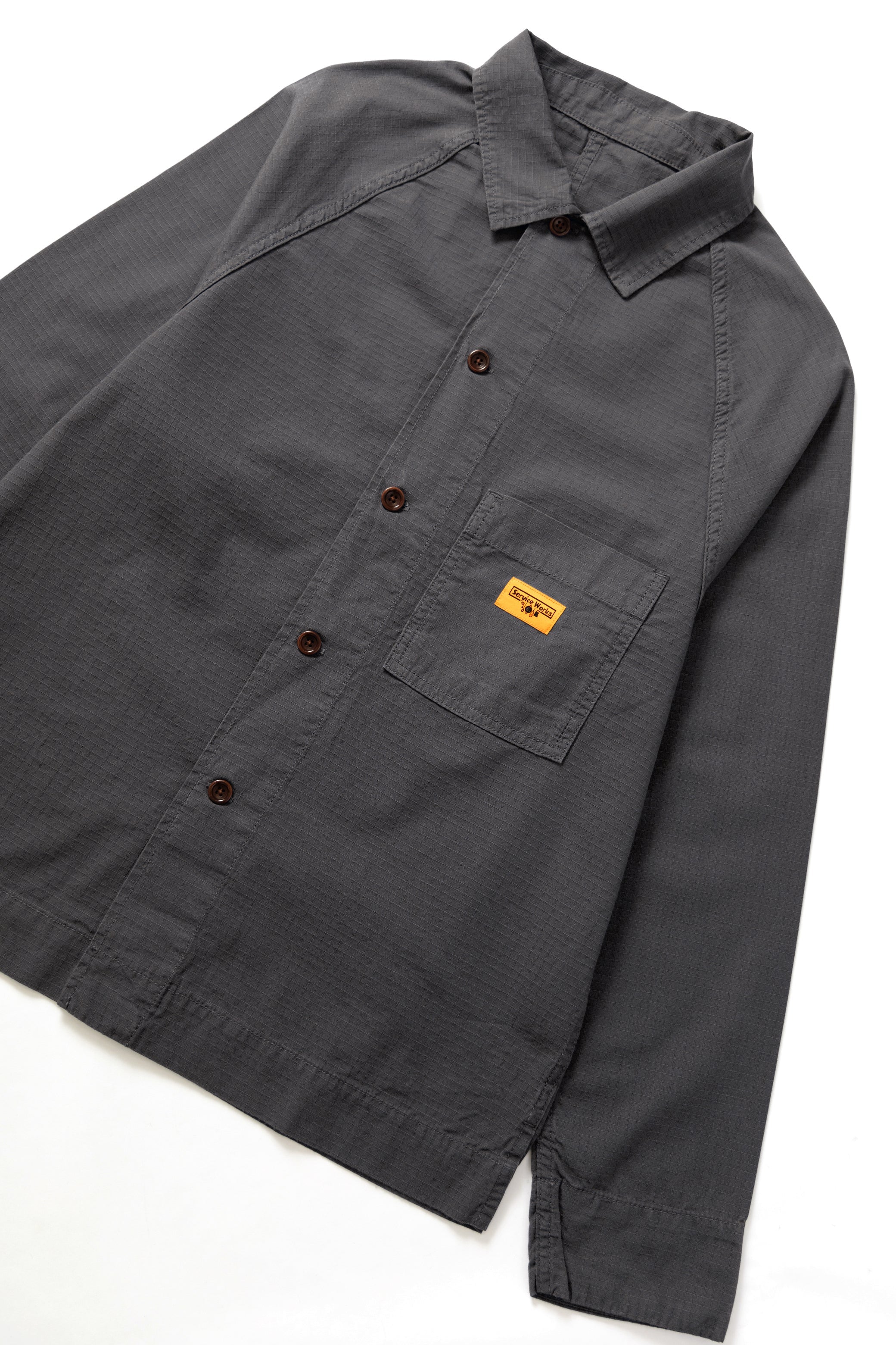 Service Works - Ripstop Front Of House Jacket - Washed Black - Image 2