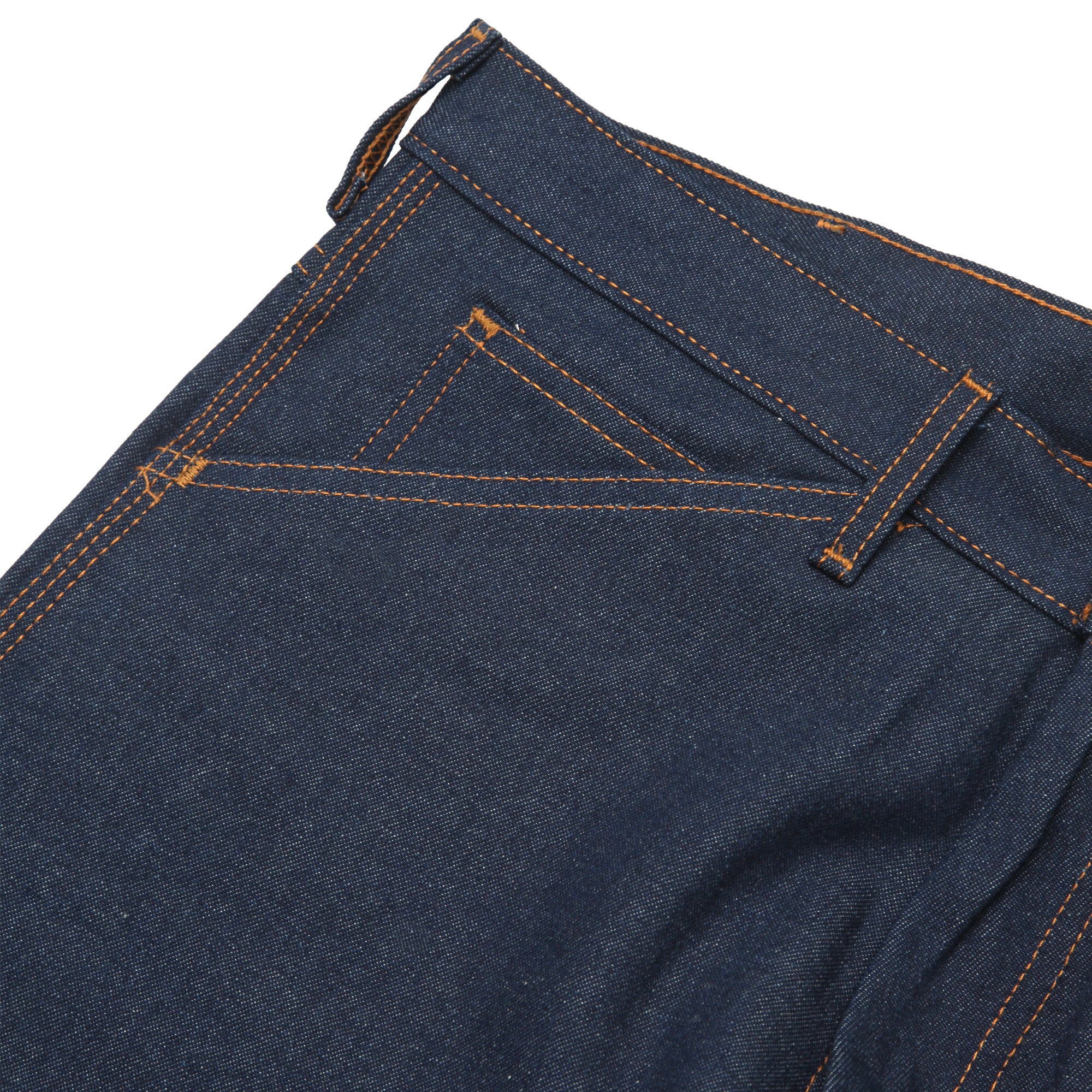 Round House 14oz Carpenter Jeans #101 - Raw Indigo - Image 10