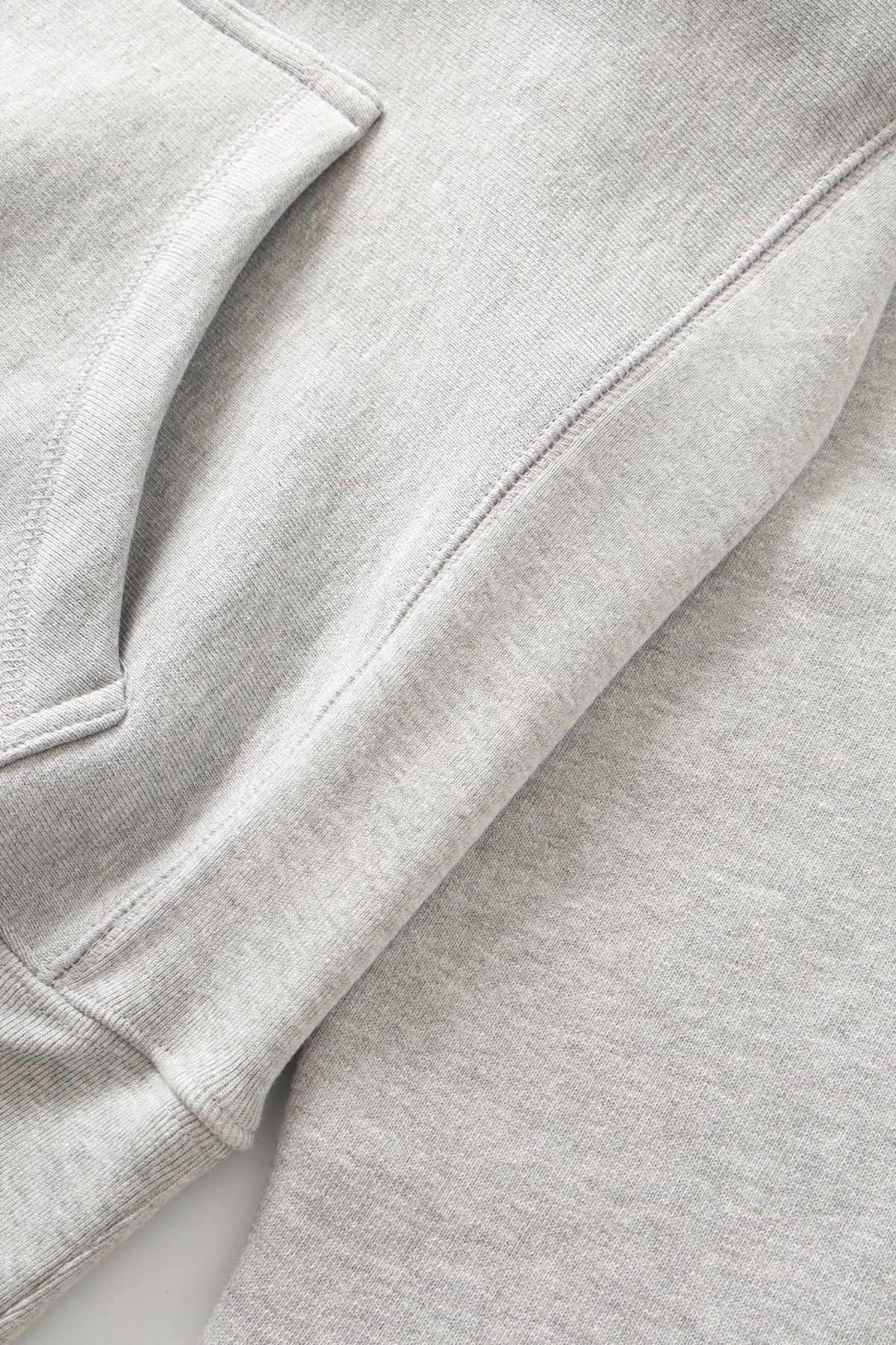 Service Works - Script Logo Hoodie - Marl Grey - Image 6