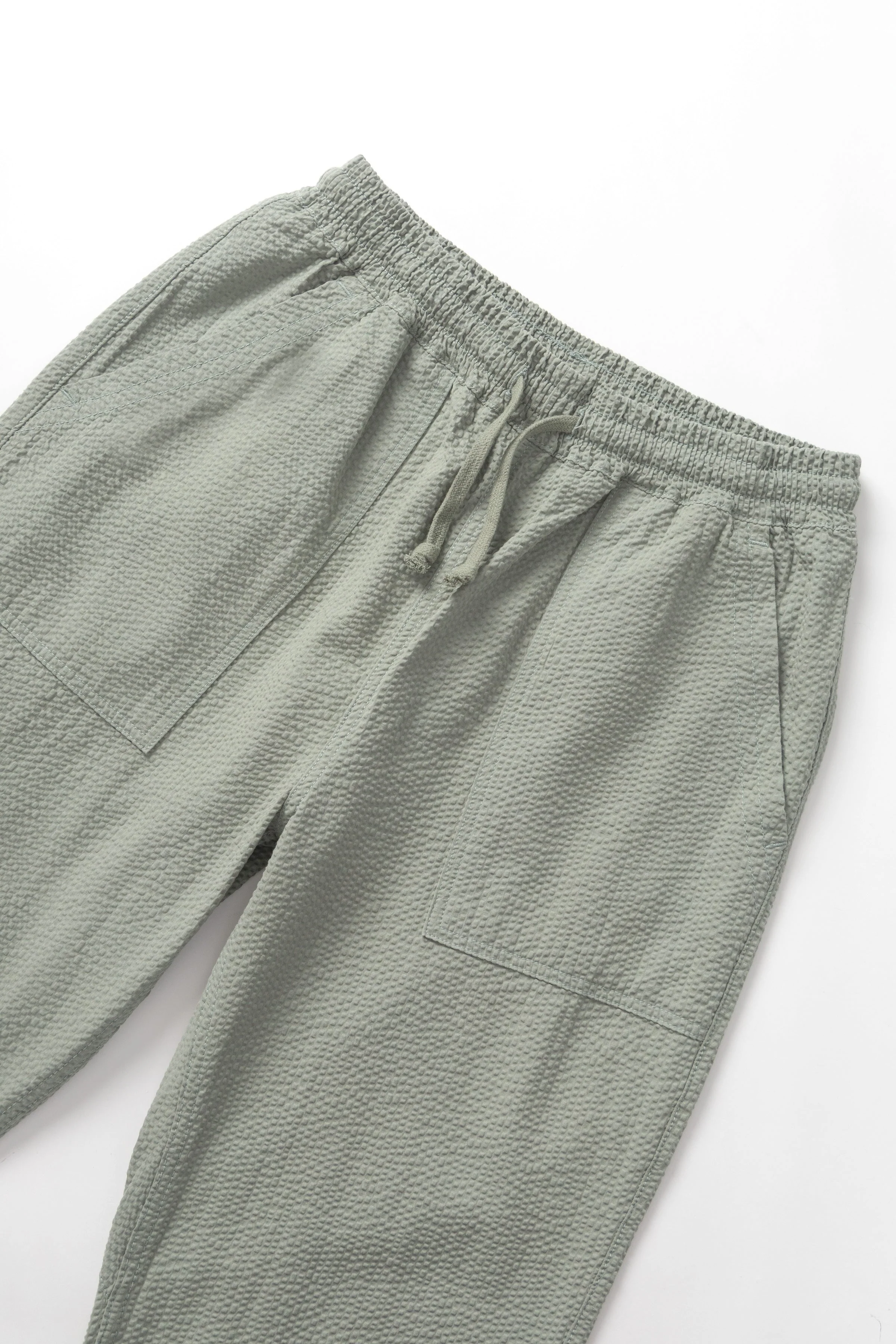 Service Works - Seersucker Chef Pants - Sage - Image 2