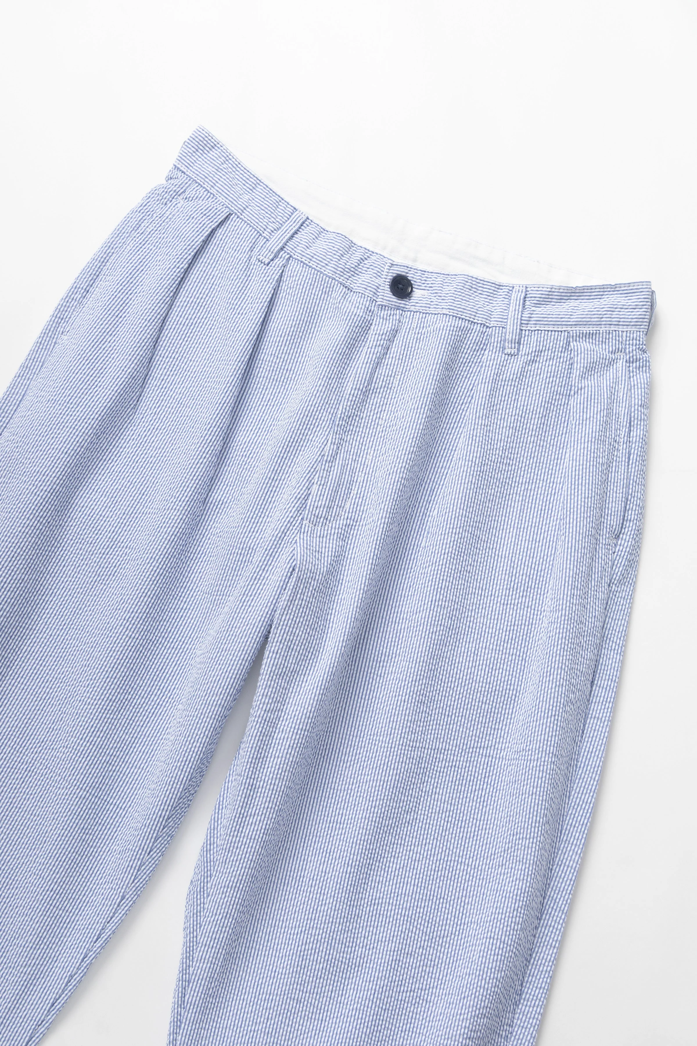 Service Works - Seersucker Part Timer Pant - Navy Stripe - Image 2