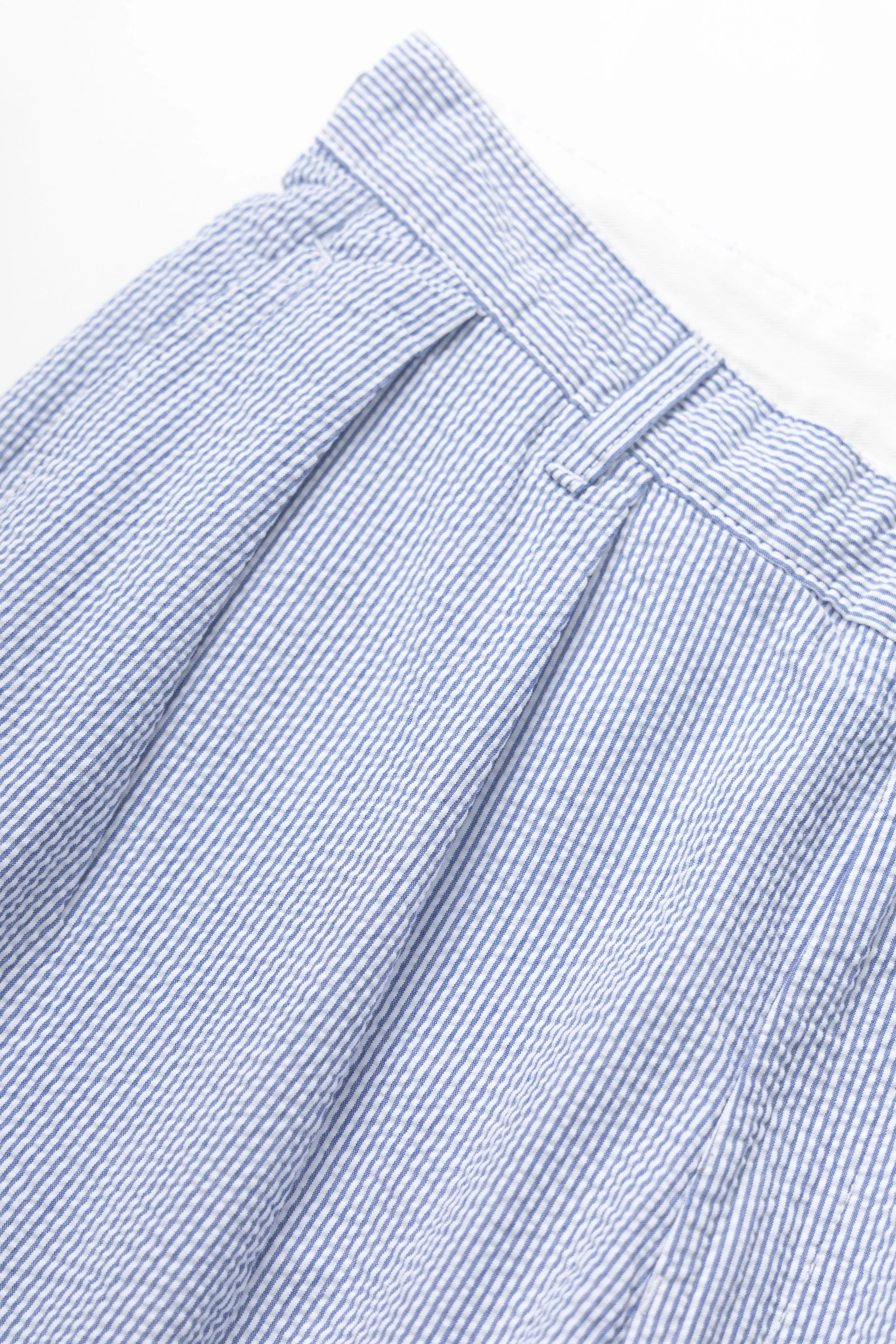Service Works - Seersucker Part Timer Pant - Navy Stripe - Image 3