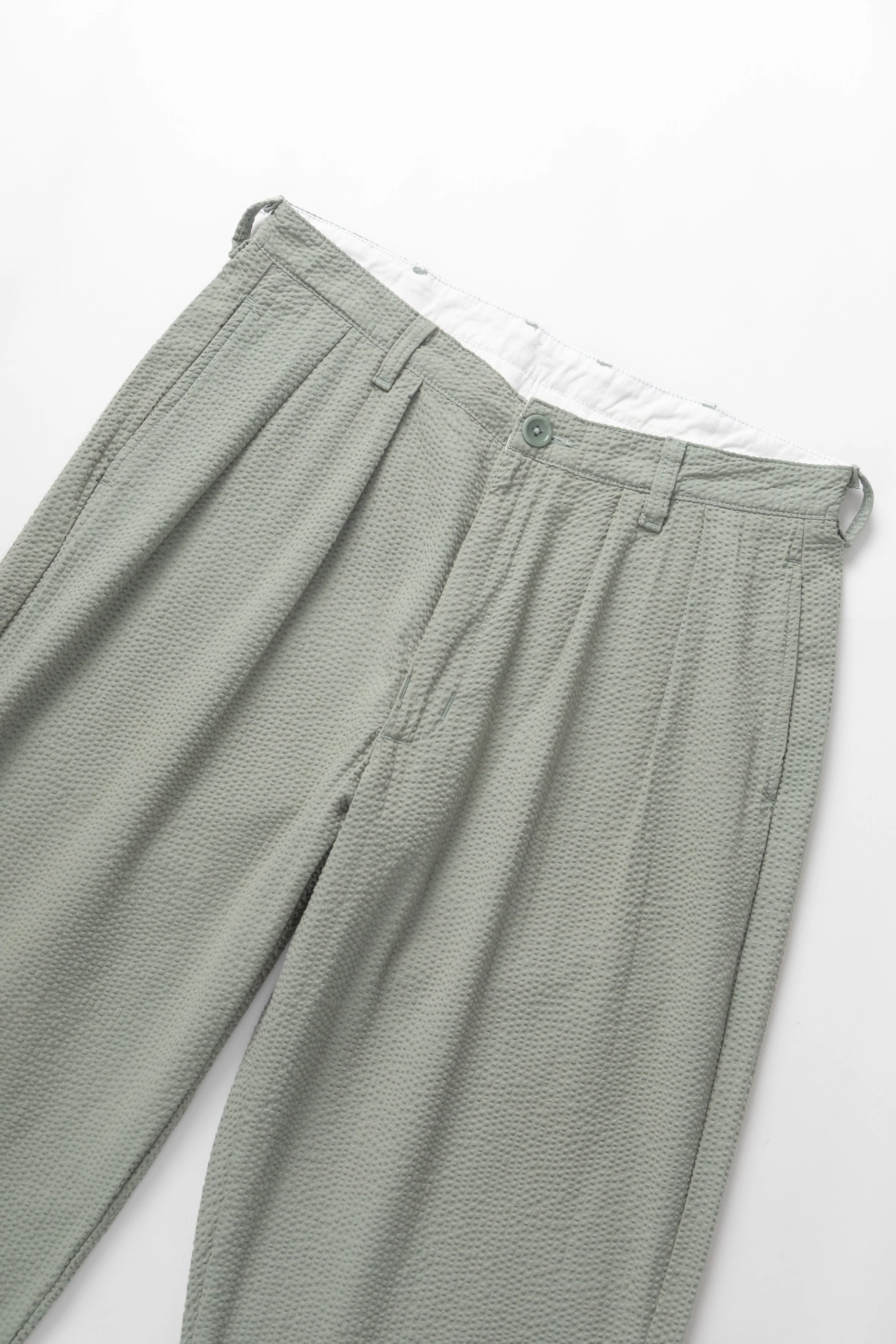 Service Works - Seersucker Part Timer Pant - Sage - Image 2