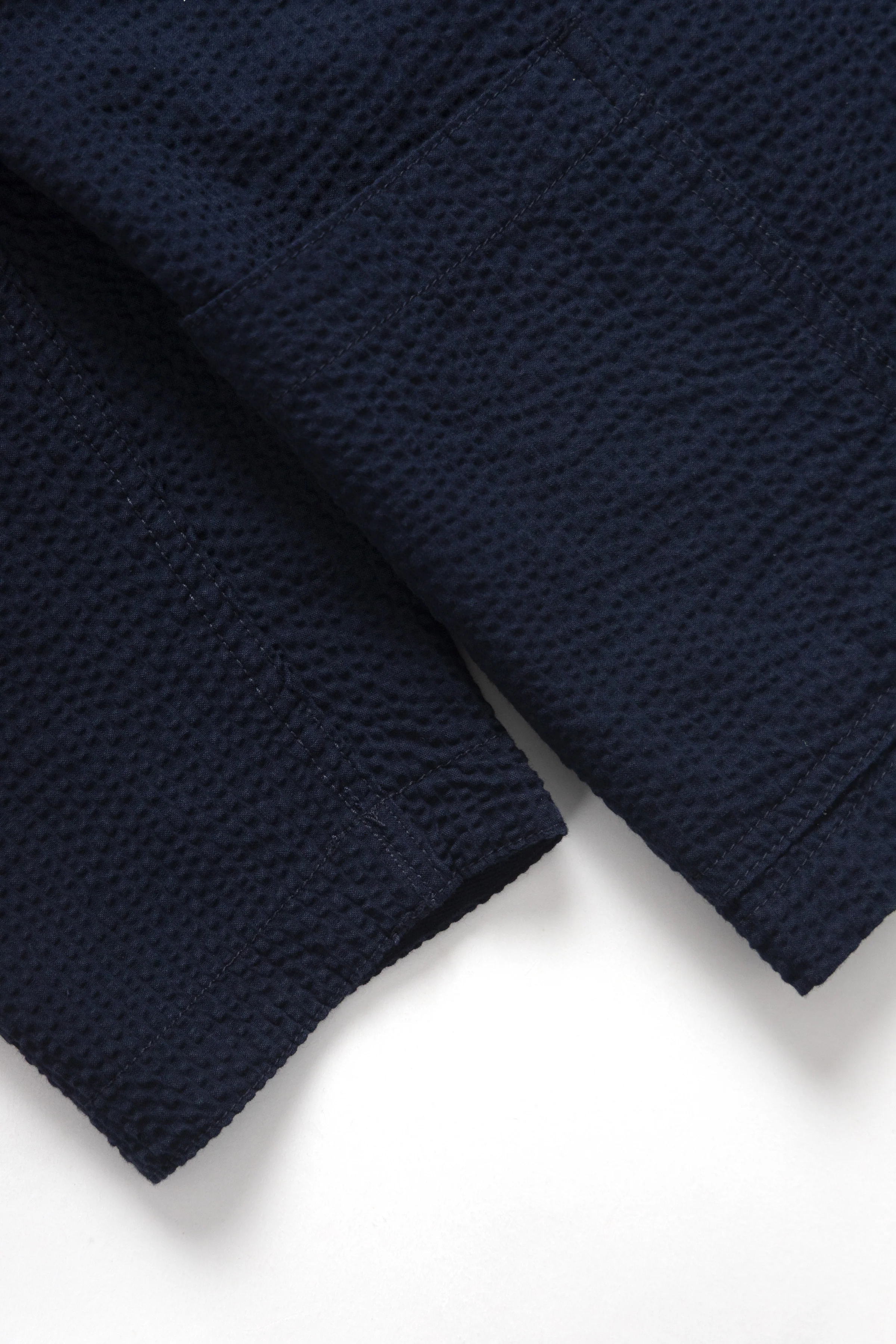 Service Works - Seersucker Server Suit Jacket - Dark Navy - Image 6