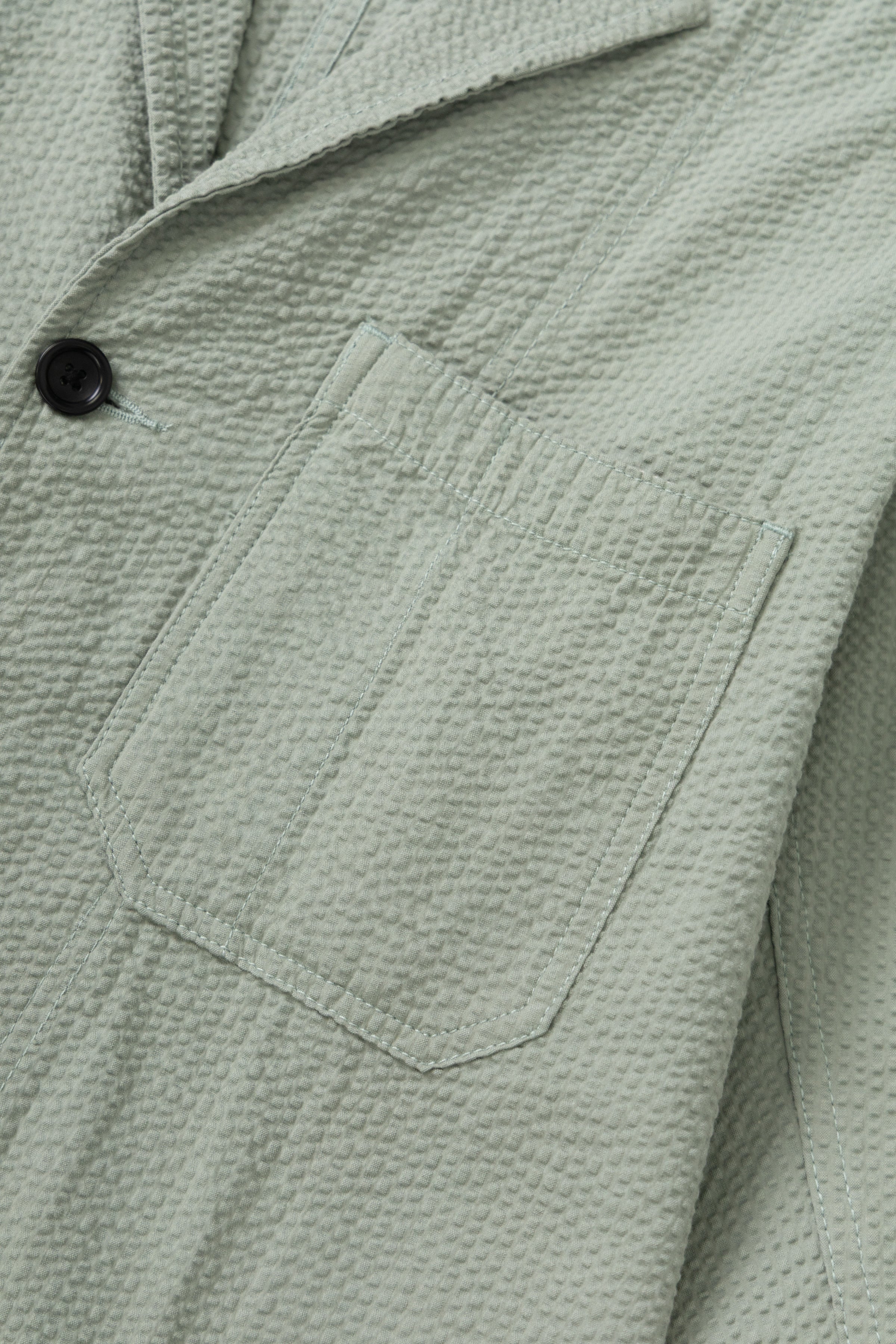 Service Works - Seersucker Server Suit Jacket - Sage - Image 5