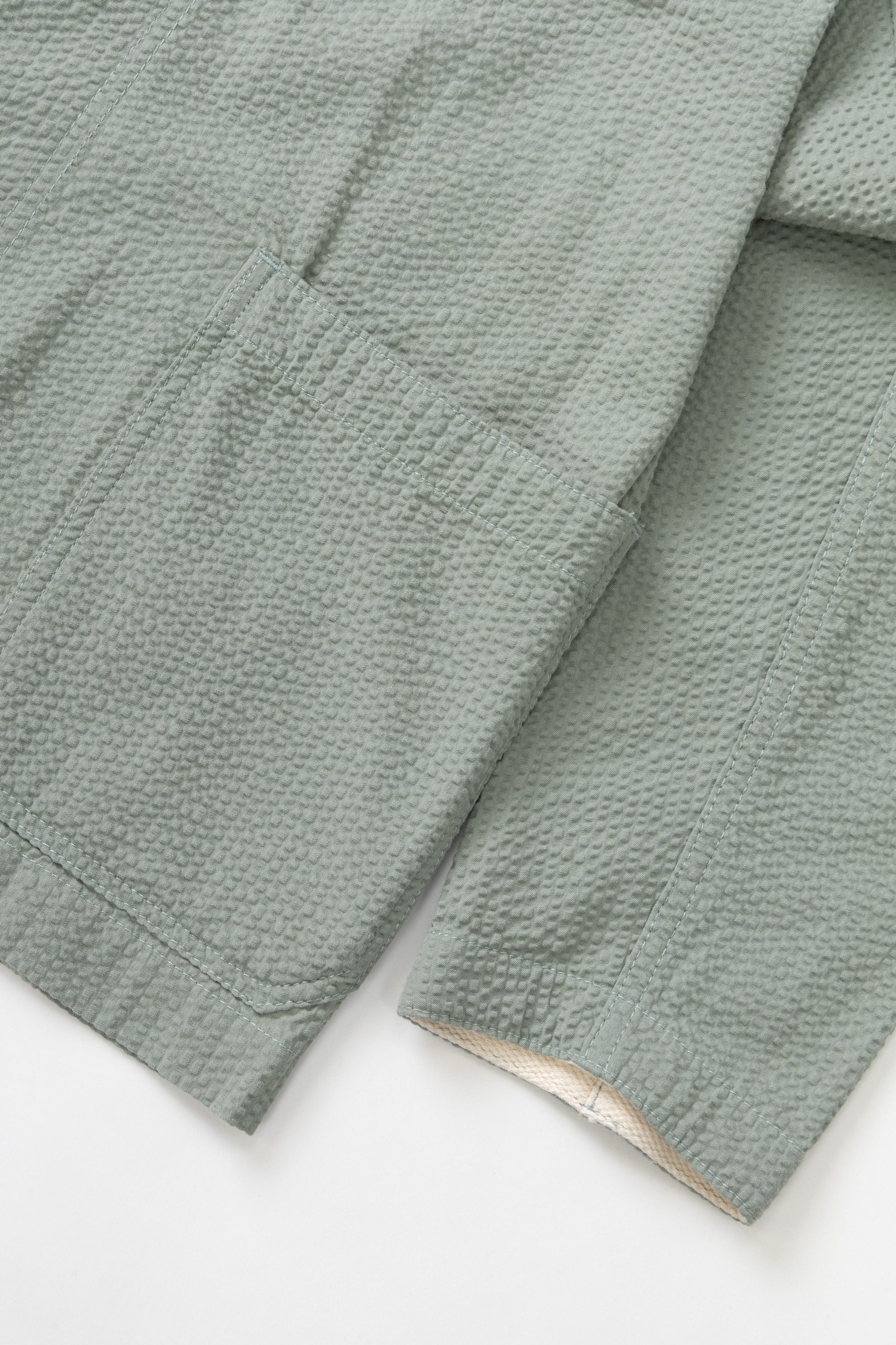Service Works - Seersucker Server Suit Jacket - Sage - Image 6