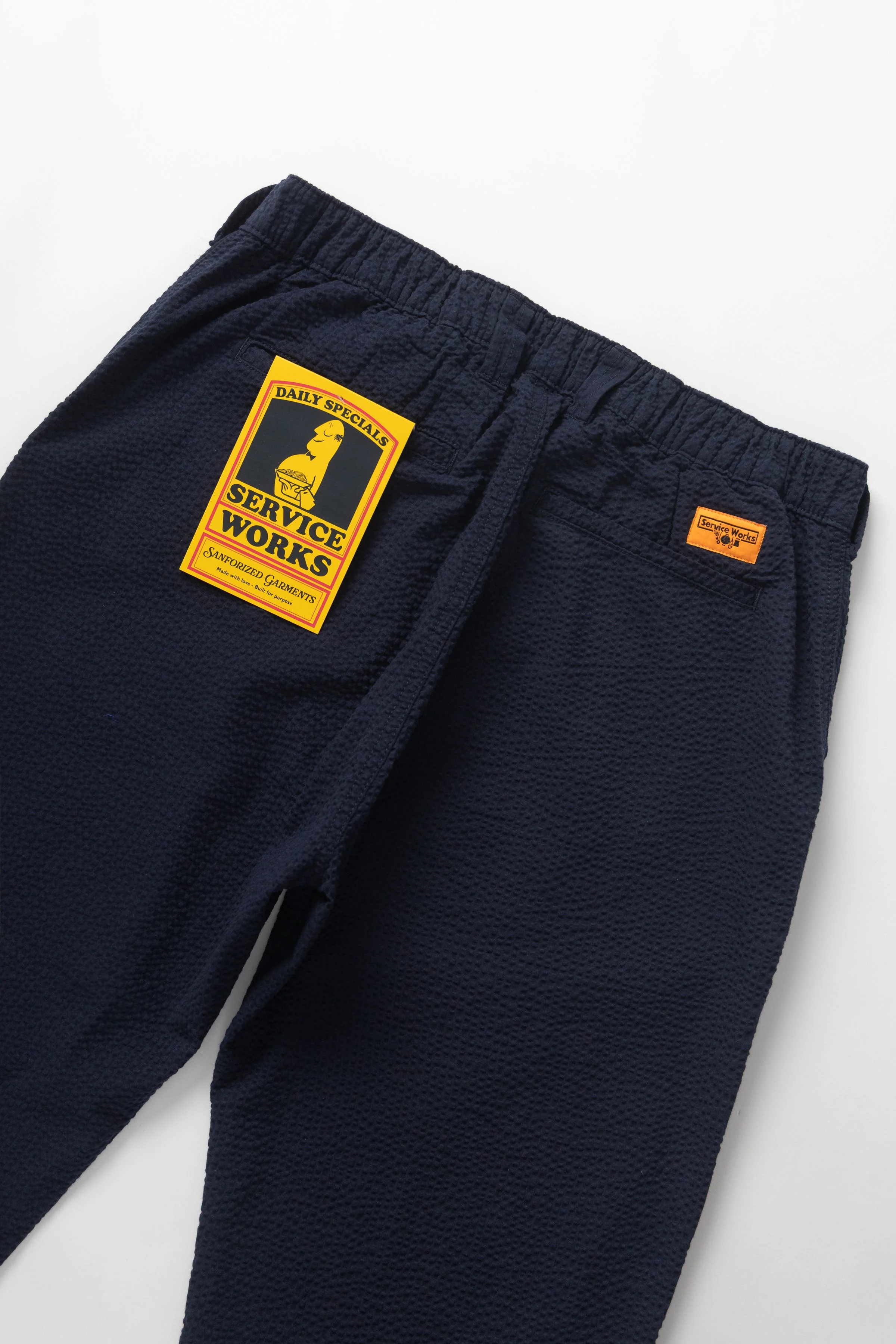 Service Works - Seersucker Waiters Pant - Dark Navy - Image 5