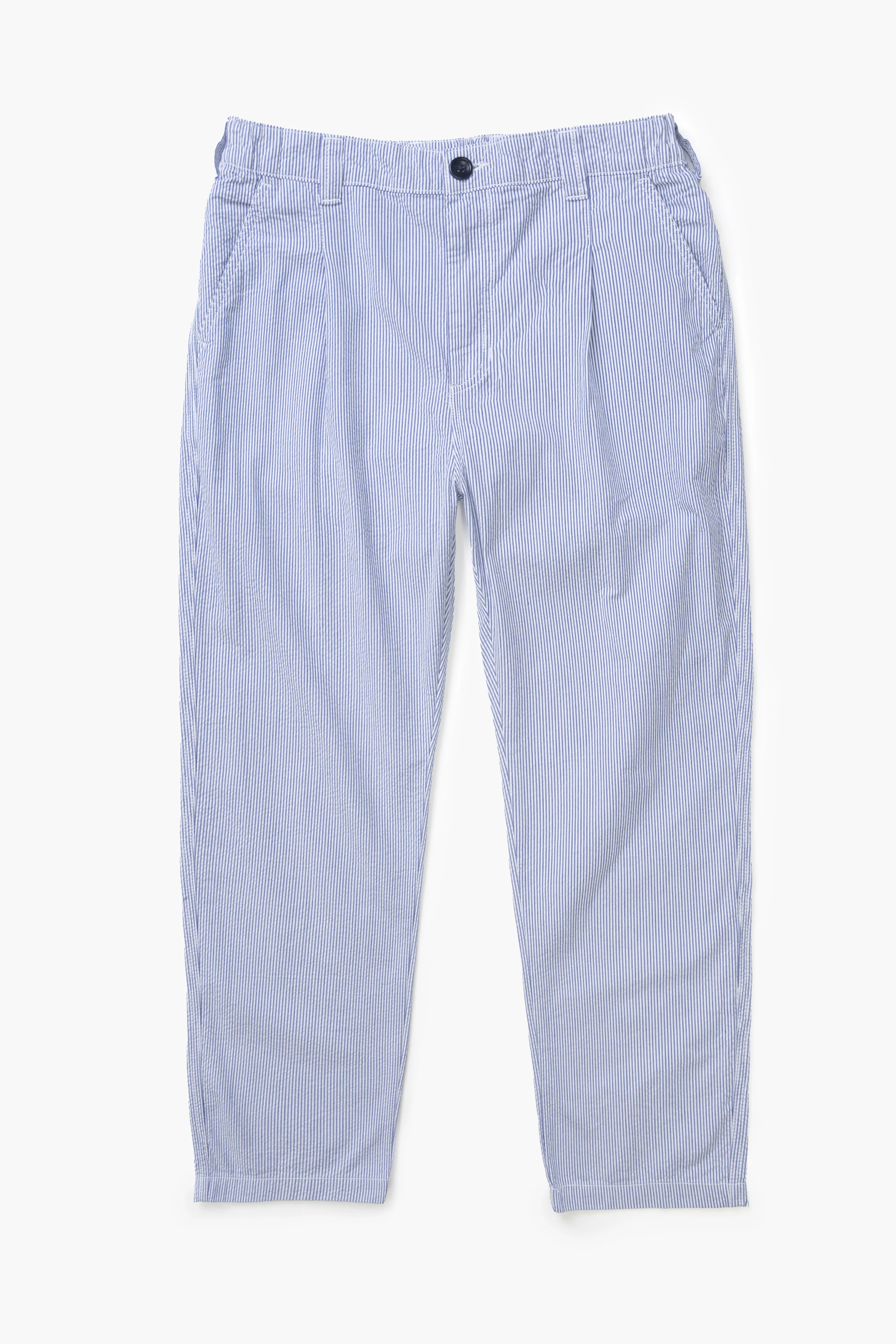 Service Works - Seersucker Waiters Pant - Navy Stripe
