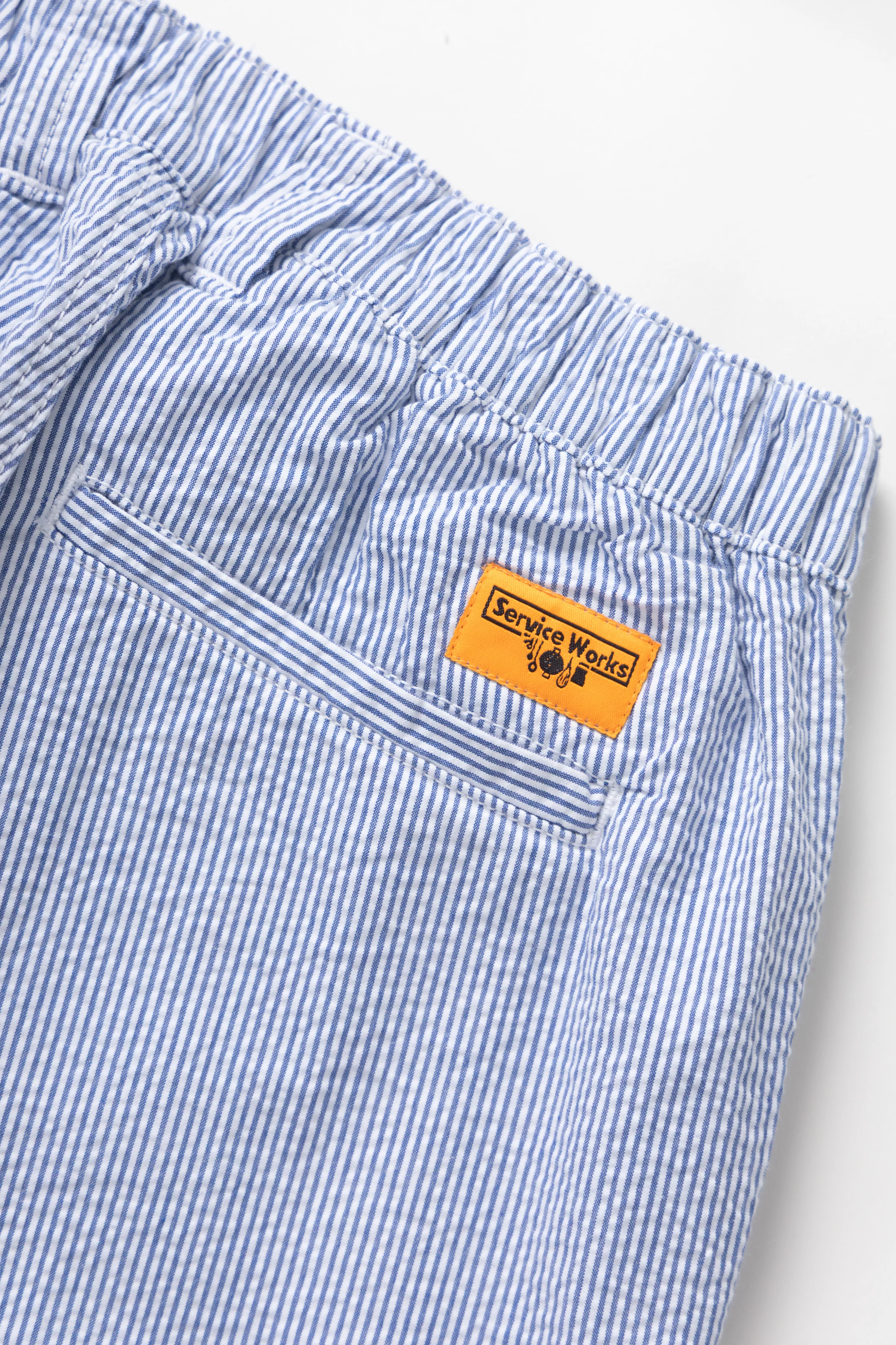 Service Works - Seersucker Waiters Pant - Navy Stripe - Image 5