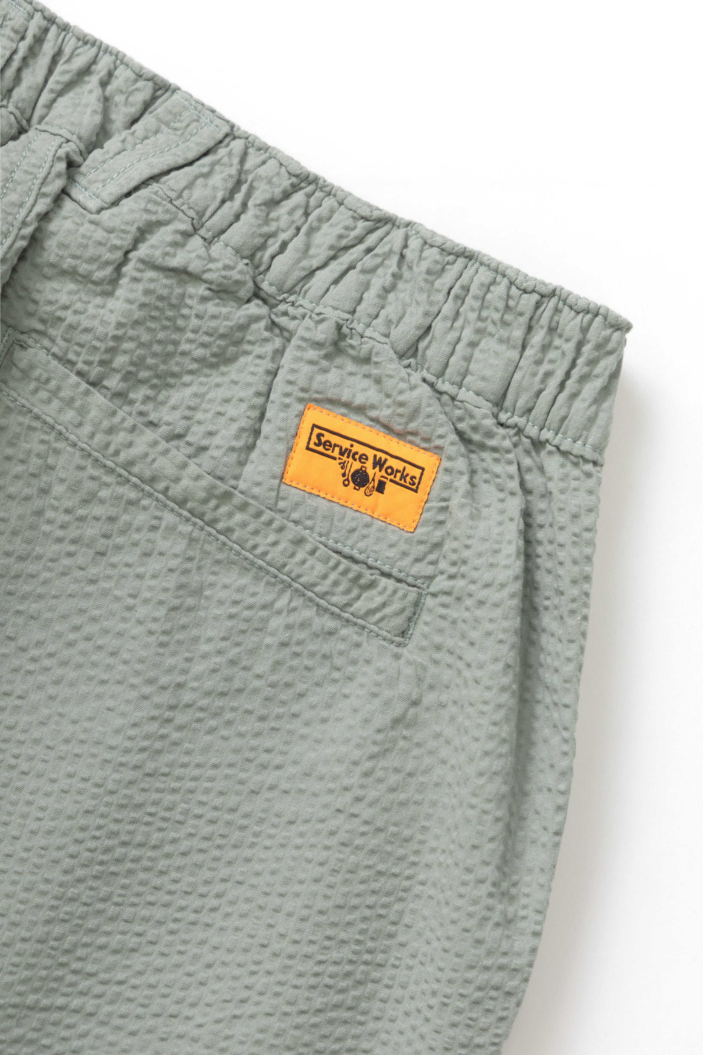Service Works - Seersucker Waiters Pant - Sage - Image 5