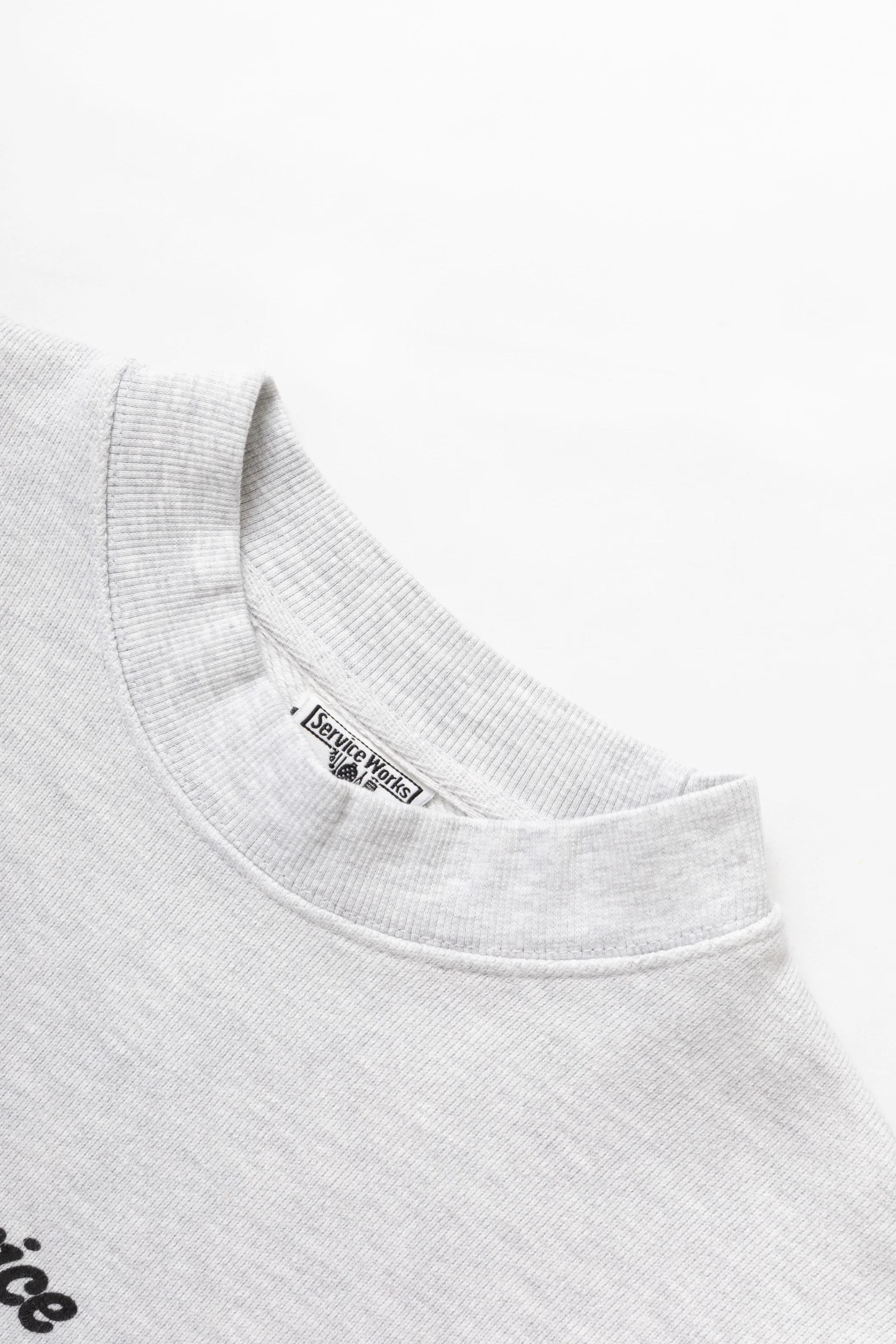 Service Works - Service Logo Crewneck - Ash - Image 4