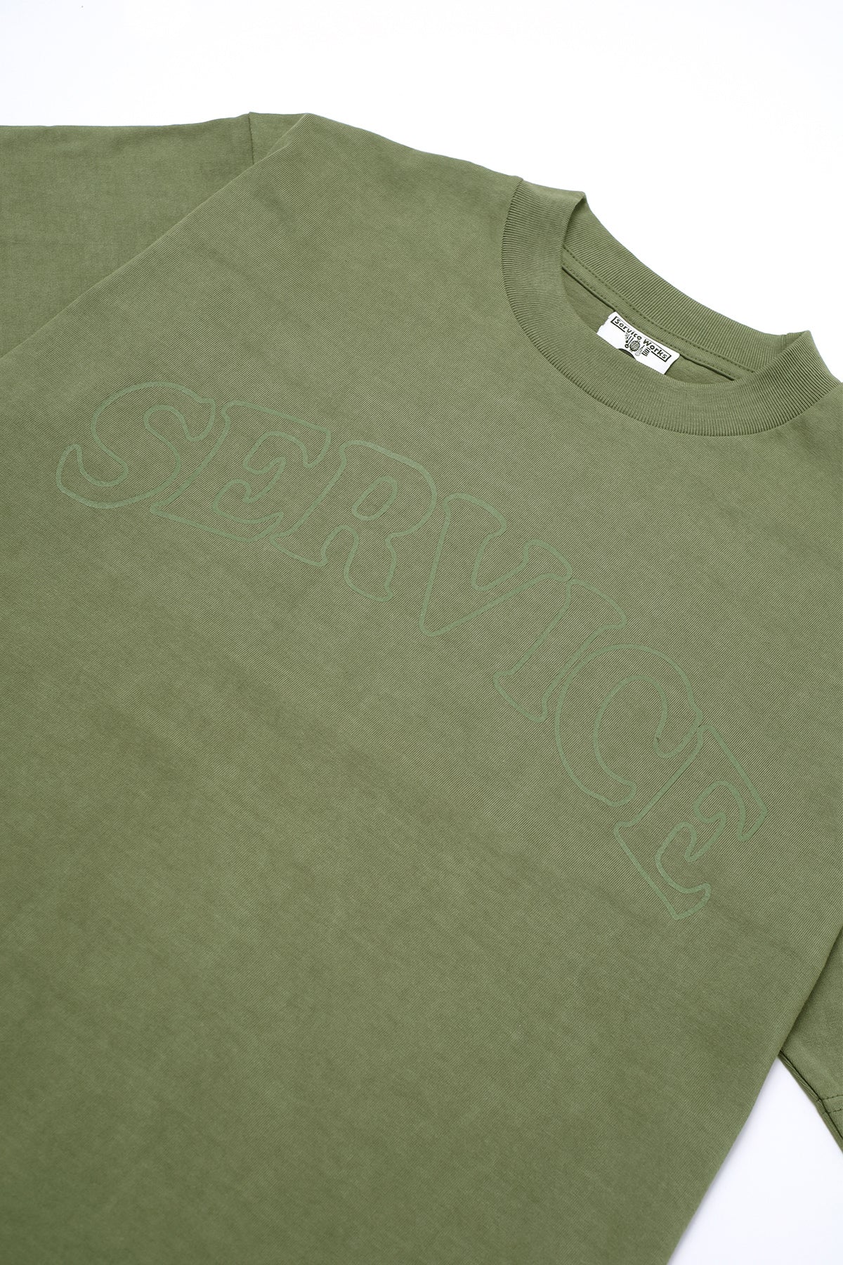 Service Works - Arch Logo Tee - Olive - Image 3