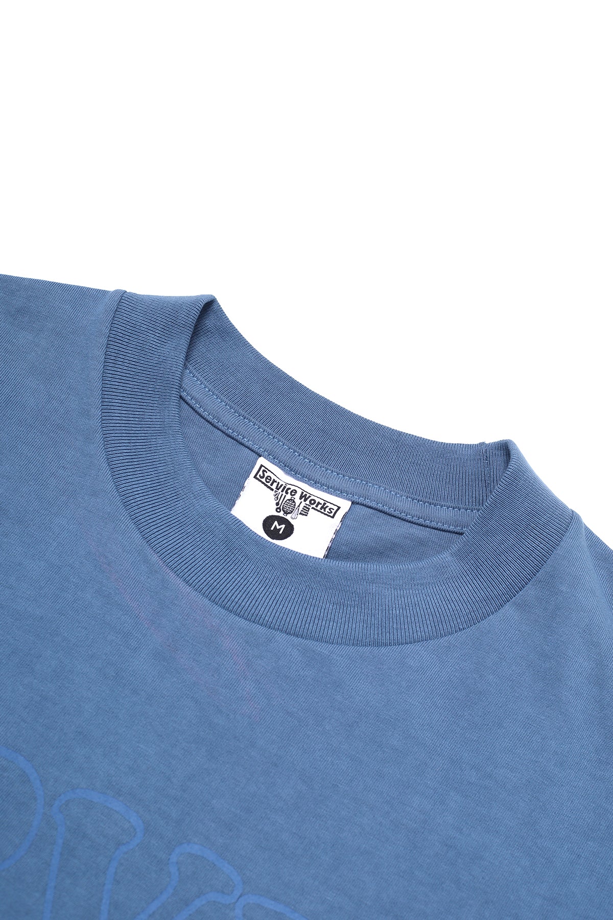 Service Works - Arch Logo Tee - Work Blue - Image 3