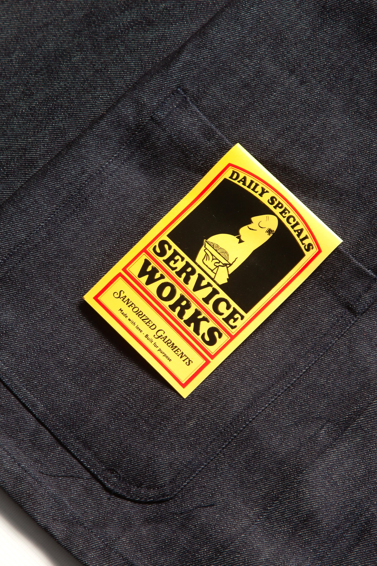 Service Works - Bakers Work Jacket - Denim - Image 5