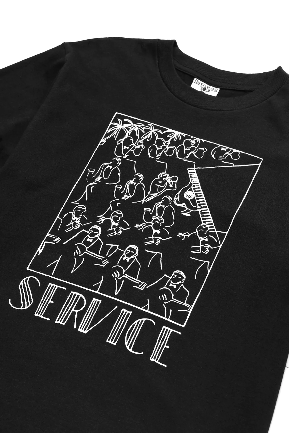 Service Works - Bebop Tee - Black - Image 2