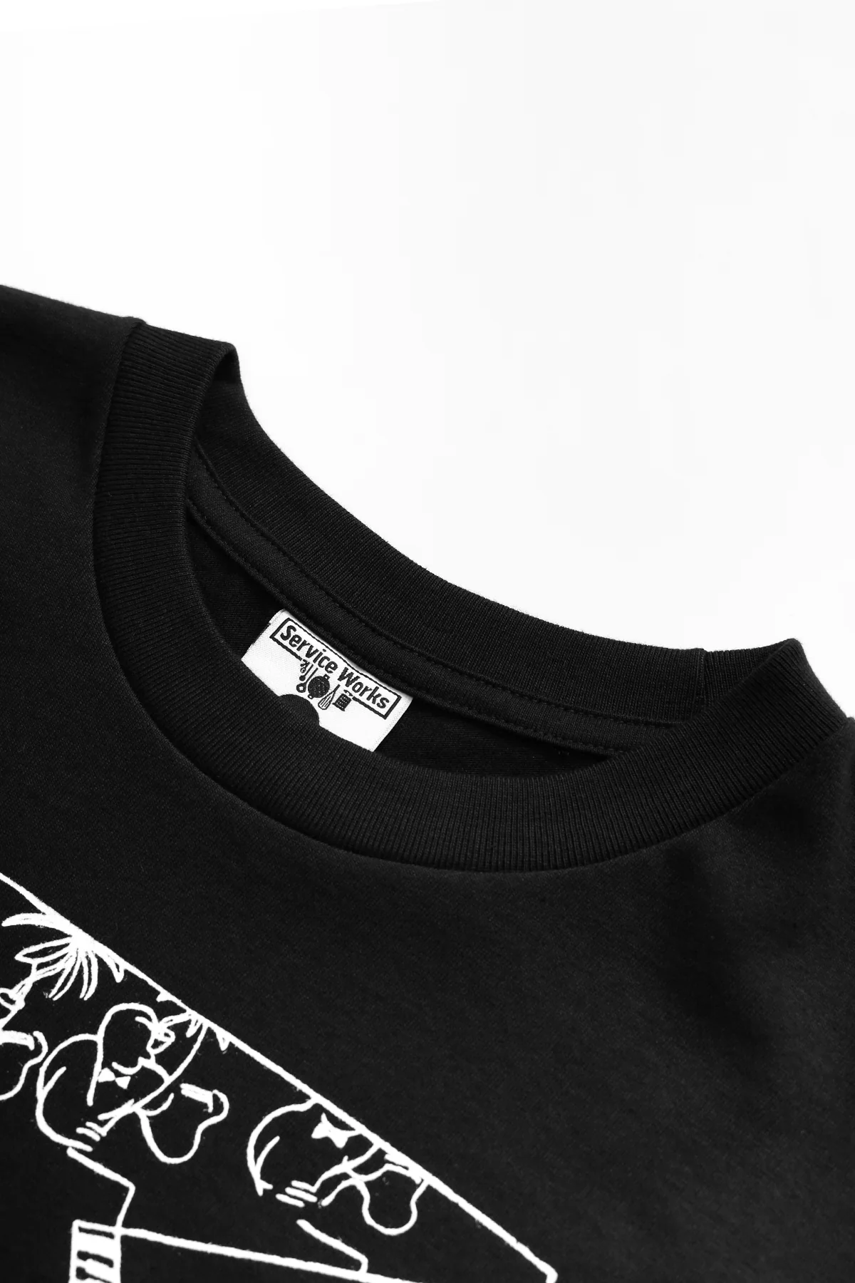Service Works - Bebop Tee - Black - Image 3
