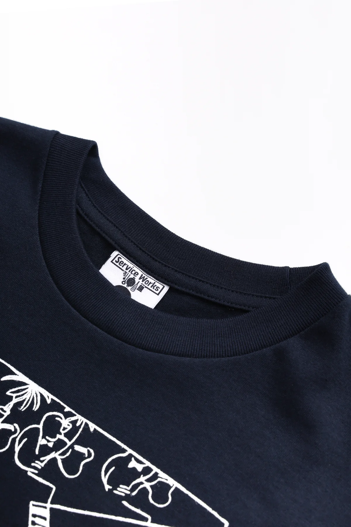 Service Works - Bebop Tee - Navy - Image 3