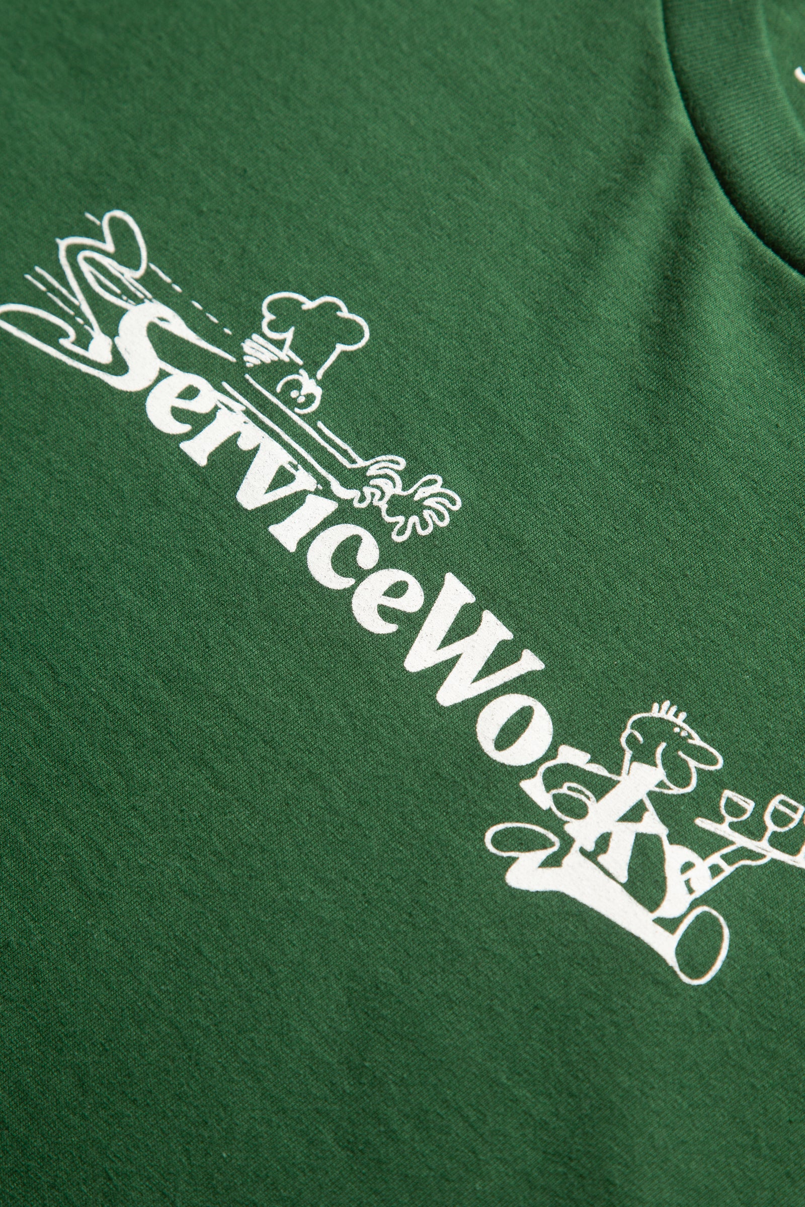 Service Works - Chase Tee - Forest Green - Image 4