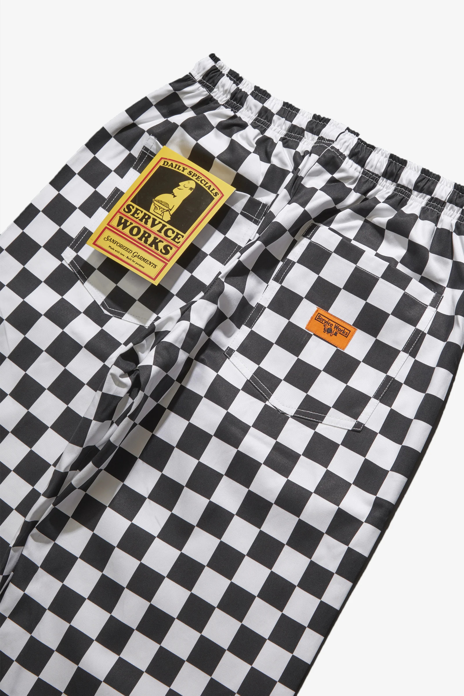 Service Works - Classic Chef Pants - Checkerboard - Image 3