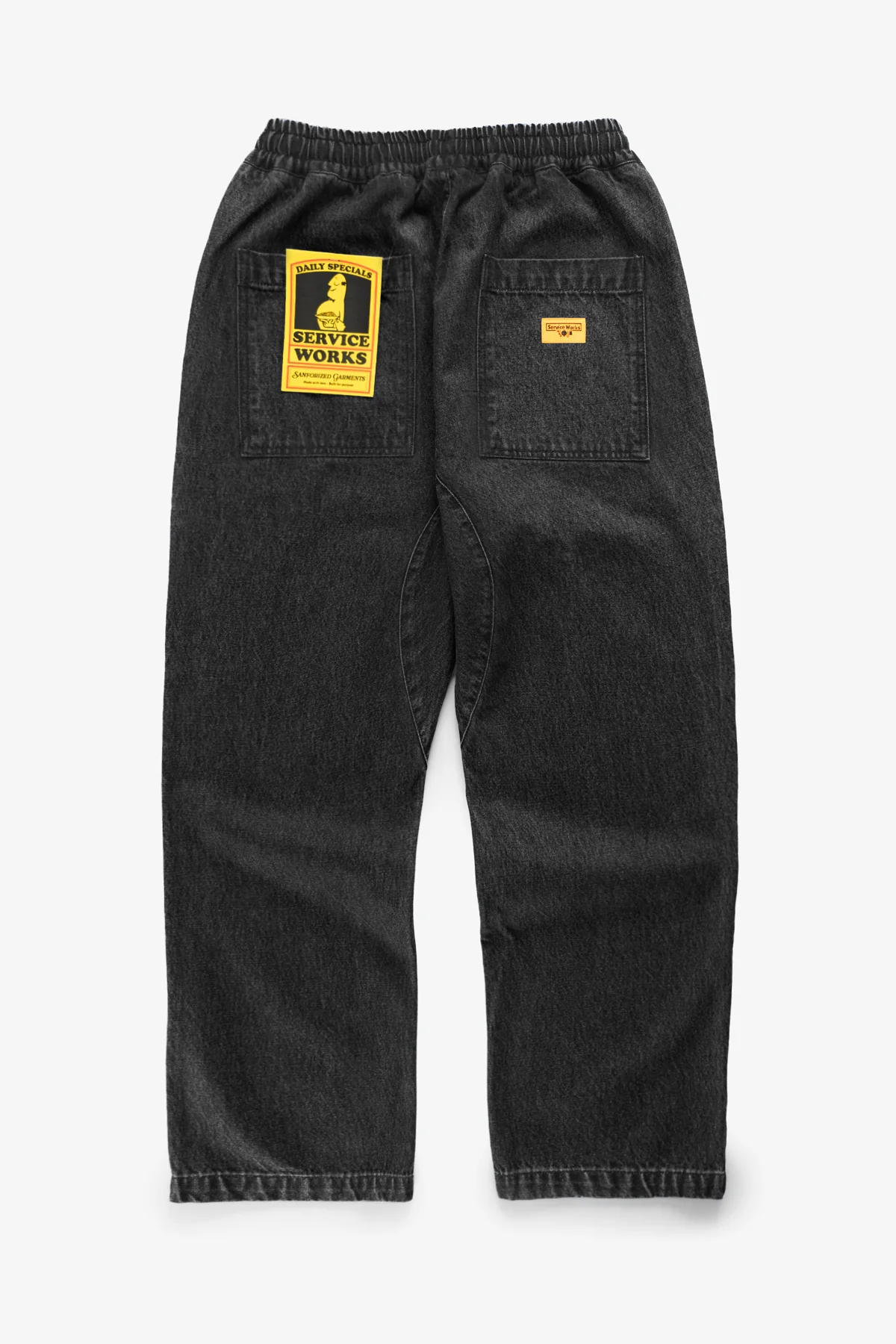 Service Works - Classic Chef Pants - Dark Washed Denim - Image 5